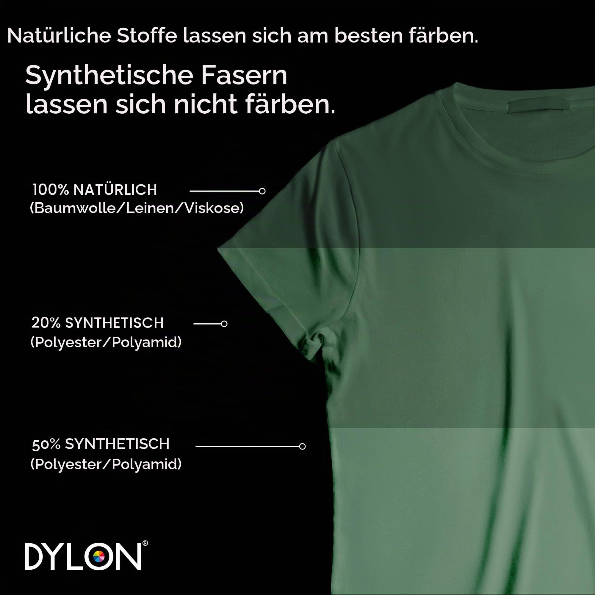 Dylon 350 g Maschinenfarbe Pod, meža zaļš
