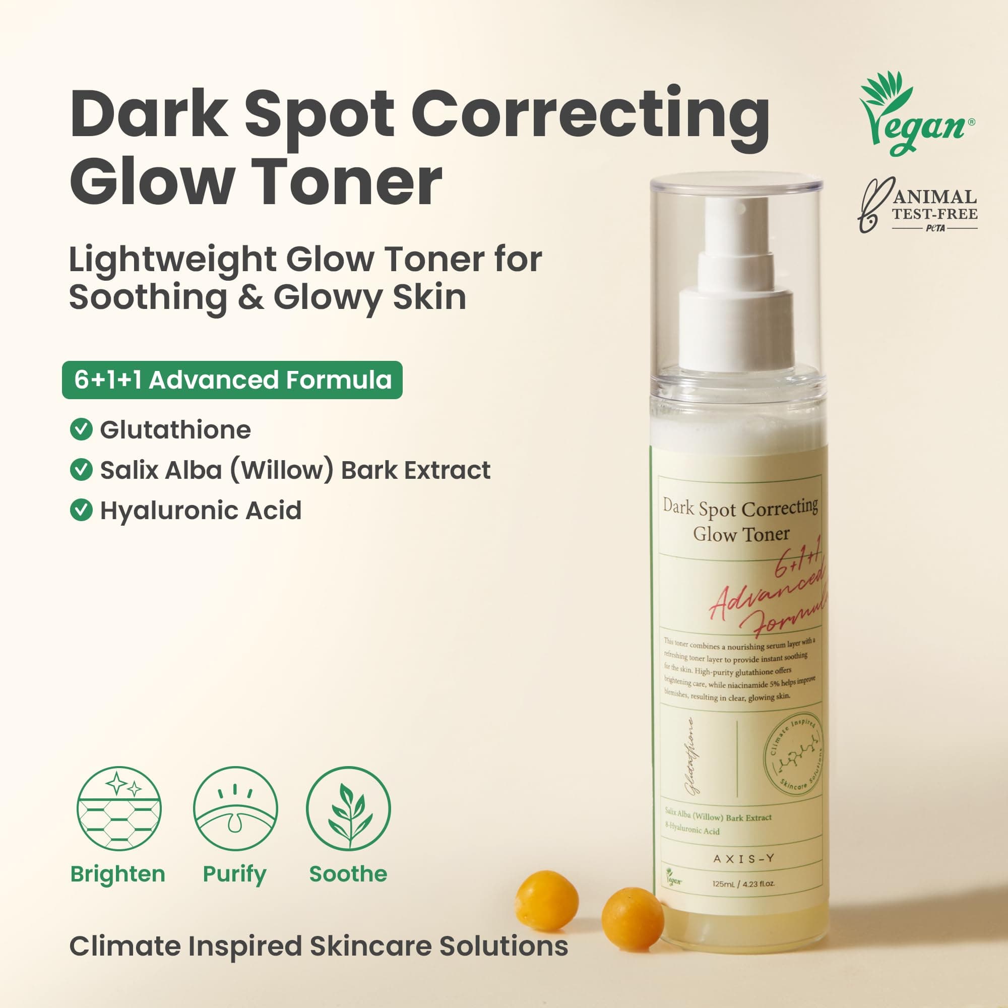 AXIS-Y Dark Spot Glow Toner 125 ml