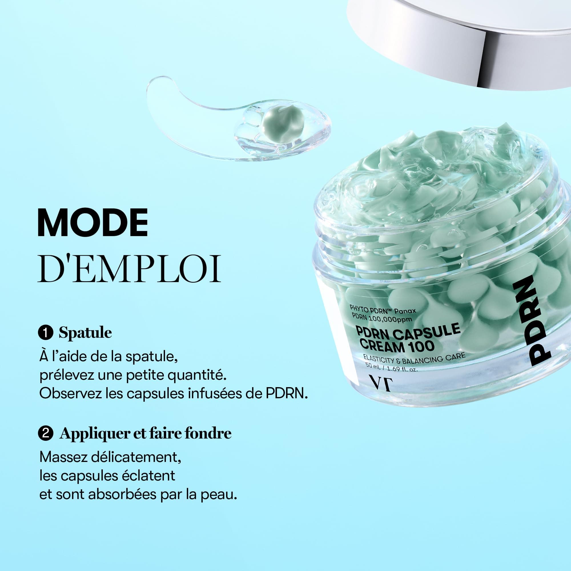 VT COSMETICS PDRN Capsule Cream 100, 50 ml