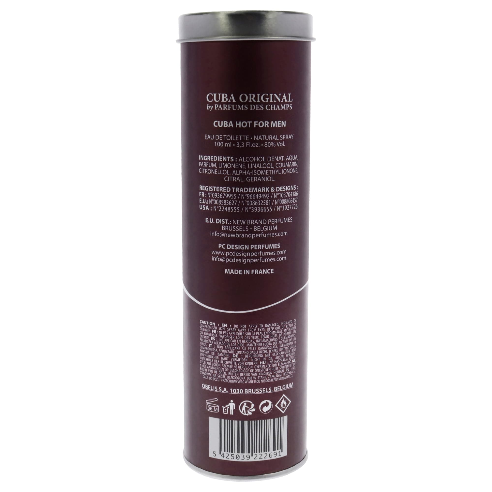Cuba Hot for Men Eau de Toilette Spray, 94 ml