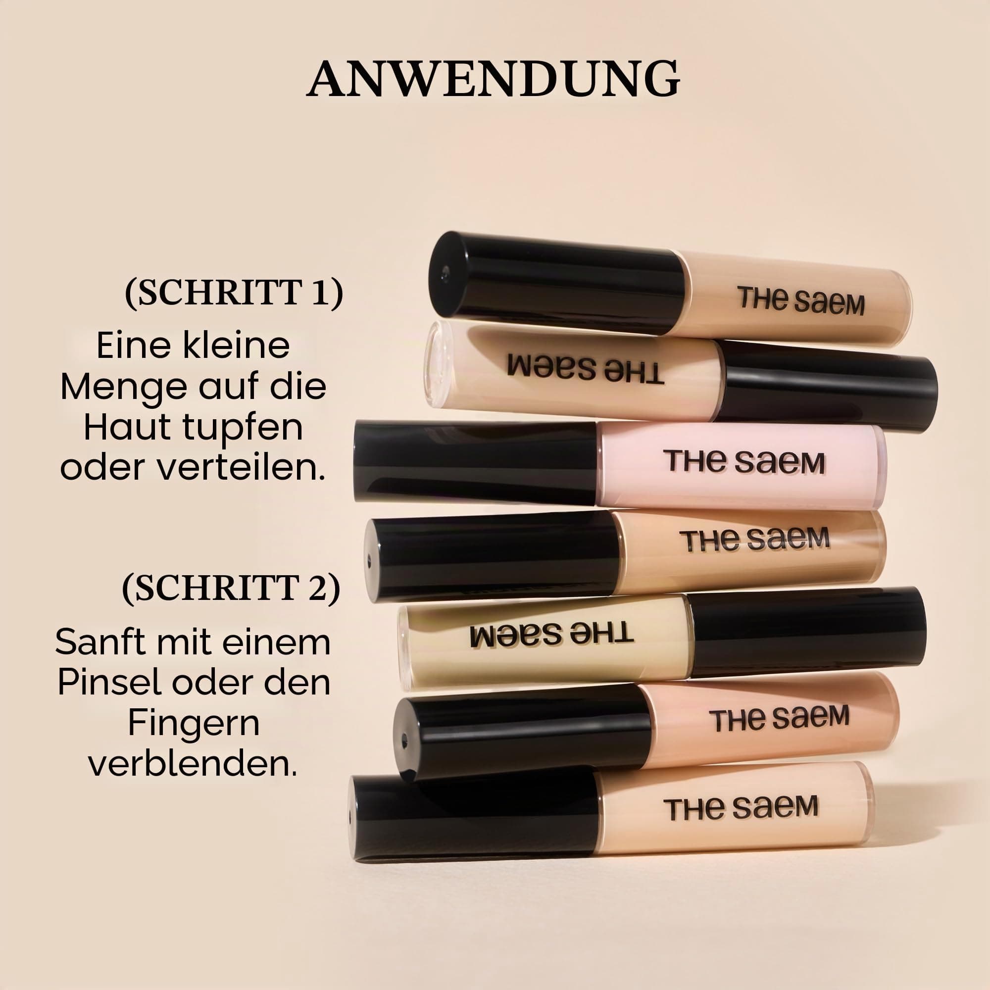 THE SAEM Cover Perfection Tip Concealer SPF28 PA++ 6,5g Aufheller