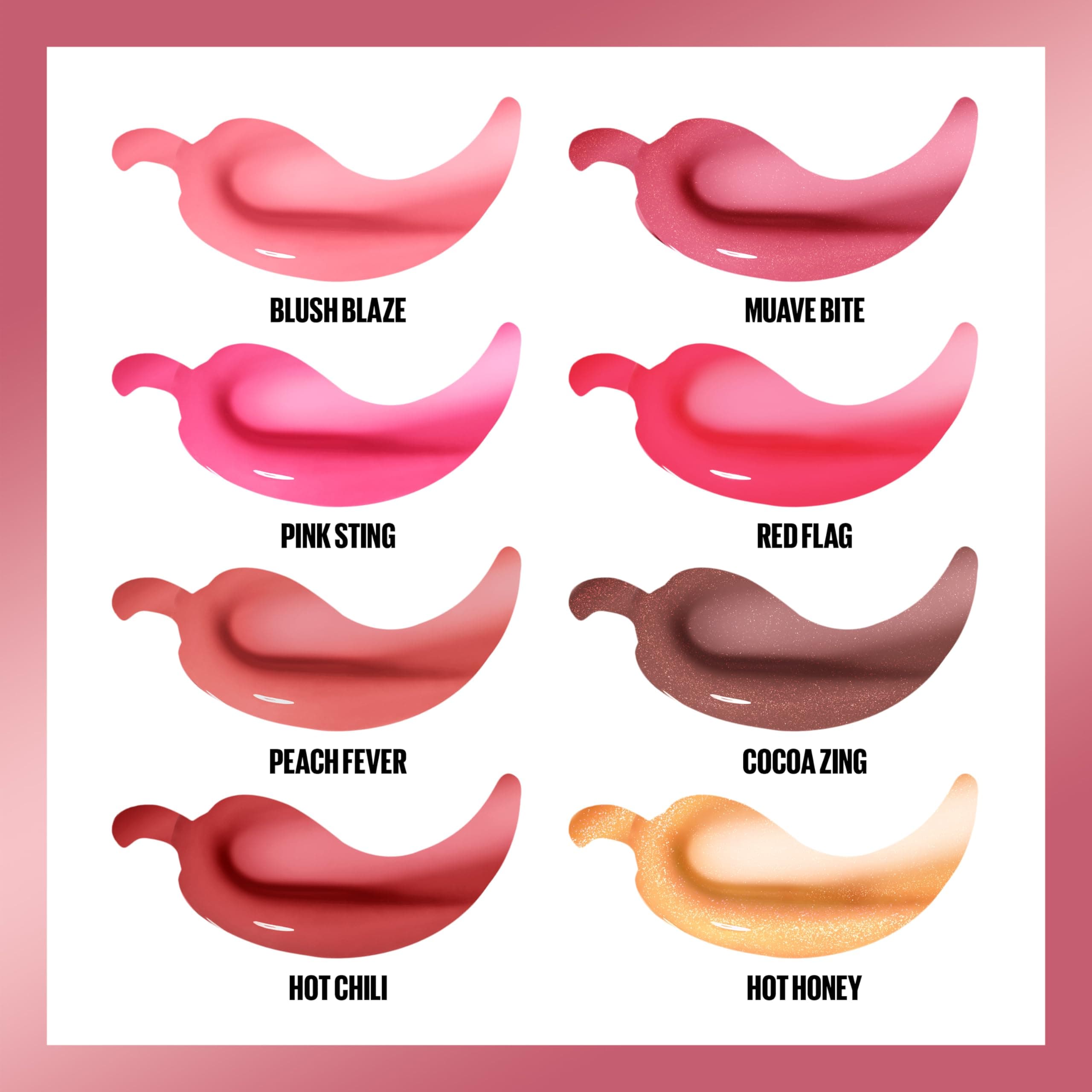 Maybelline New York Glänzender Lipgloss für sichtbar vergrößerte Lippen, Falten mildernd, Mit Maxilip und Chili, Lifter Plump, Farbe: Nr. 004 Red Flag, 1 x 5,4 ml