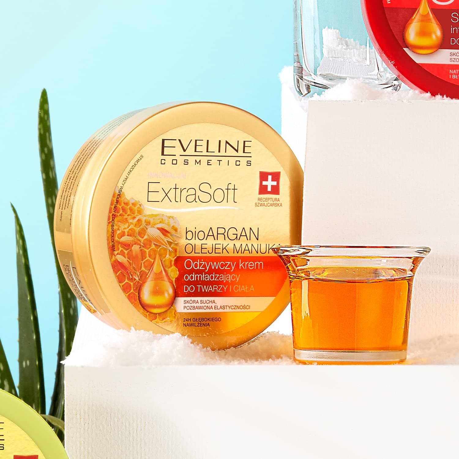Eveline Cosmetics Bio-Argan & Manuka mitrinošs krēms 175ml