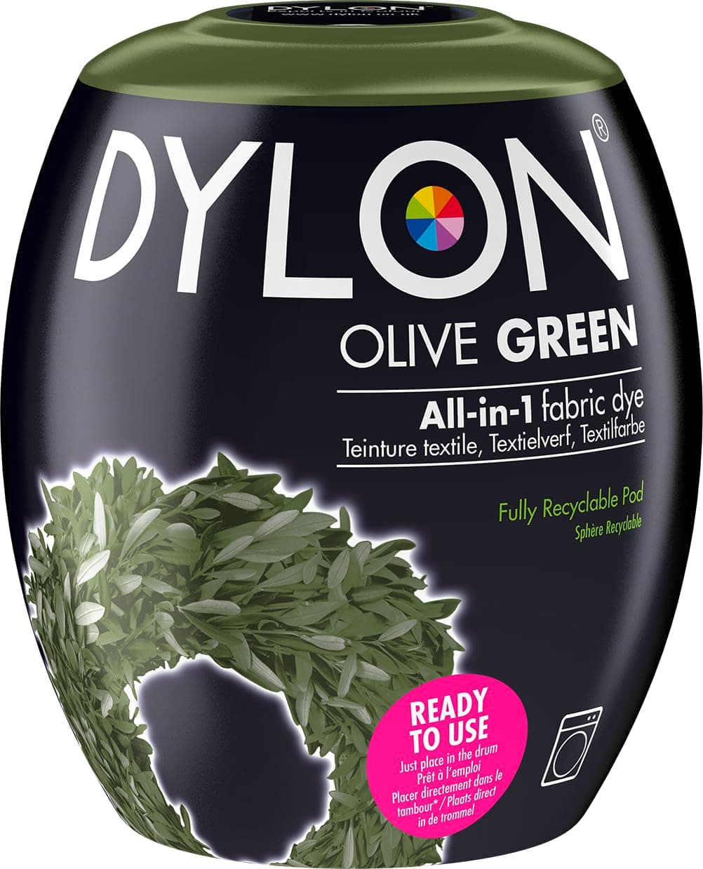 Dylon Maschine Dye Pod, oliv zaļš, 350G