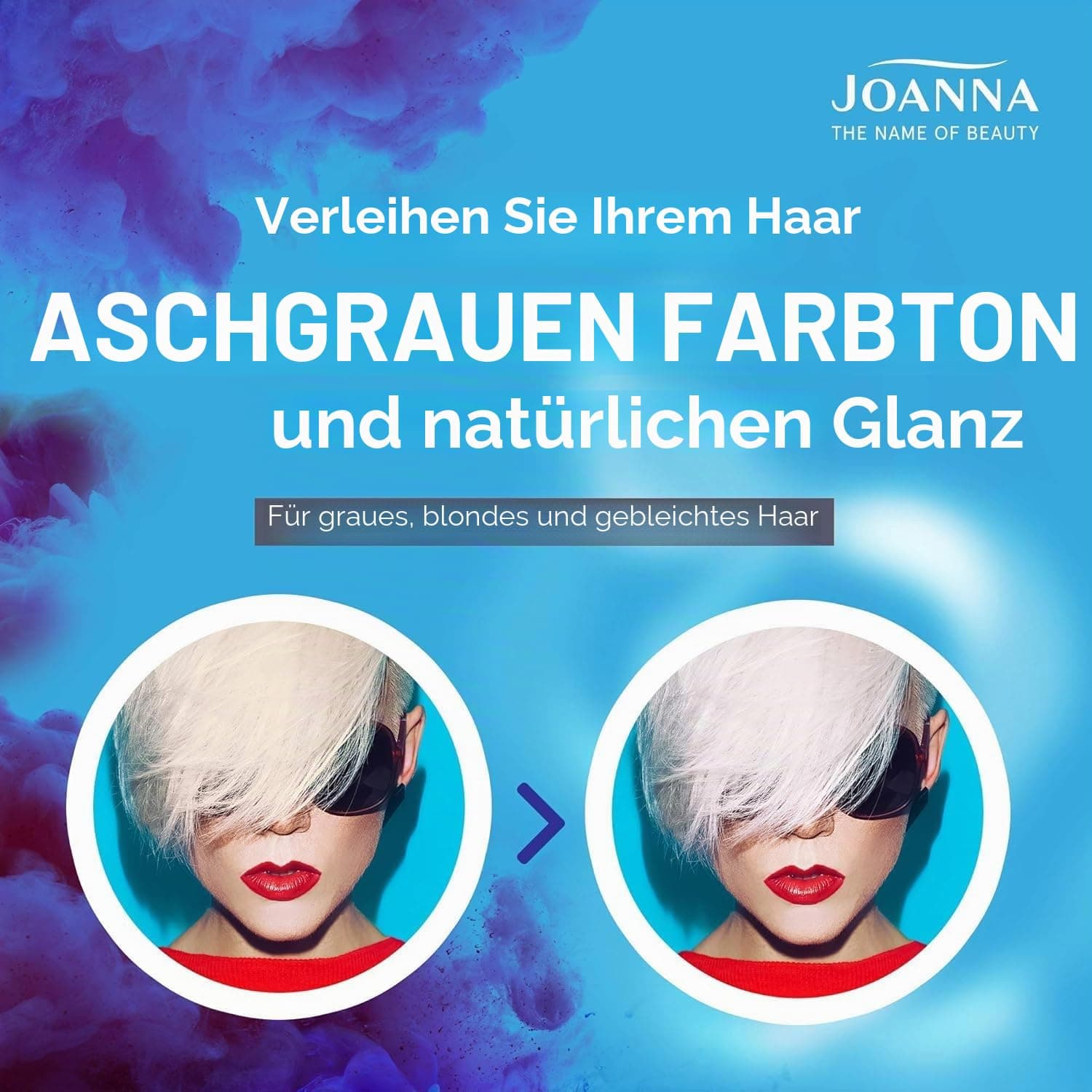 Joanna Ultra Color Silver Spray – Krāsu balzams blondiem matiem