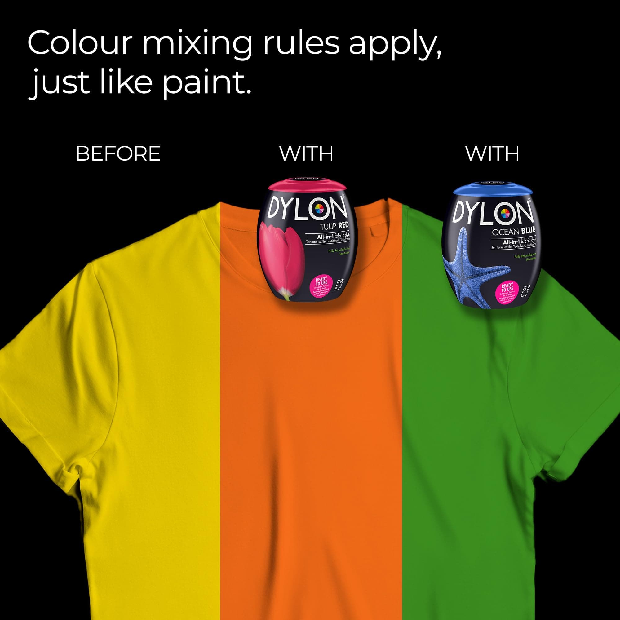 Dylon Maschine Dye Pod, oliv zaļš, 350G