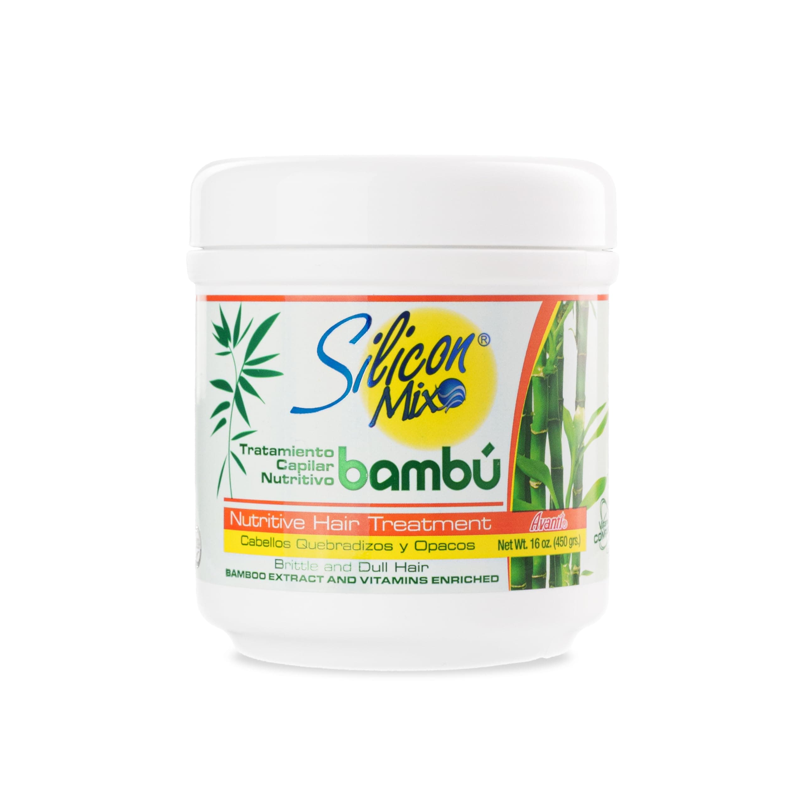 SILICON MIX BAMBU Nutritive Hair Treatment / Tratamiento Capilar Nutritivo - Para El Cabello, 16 oz! by Avanti