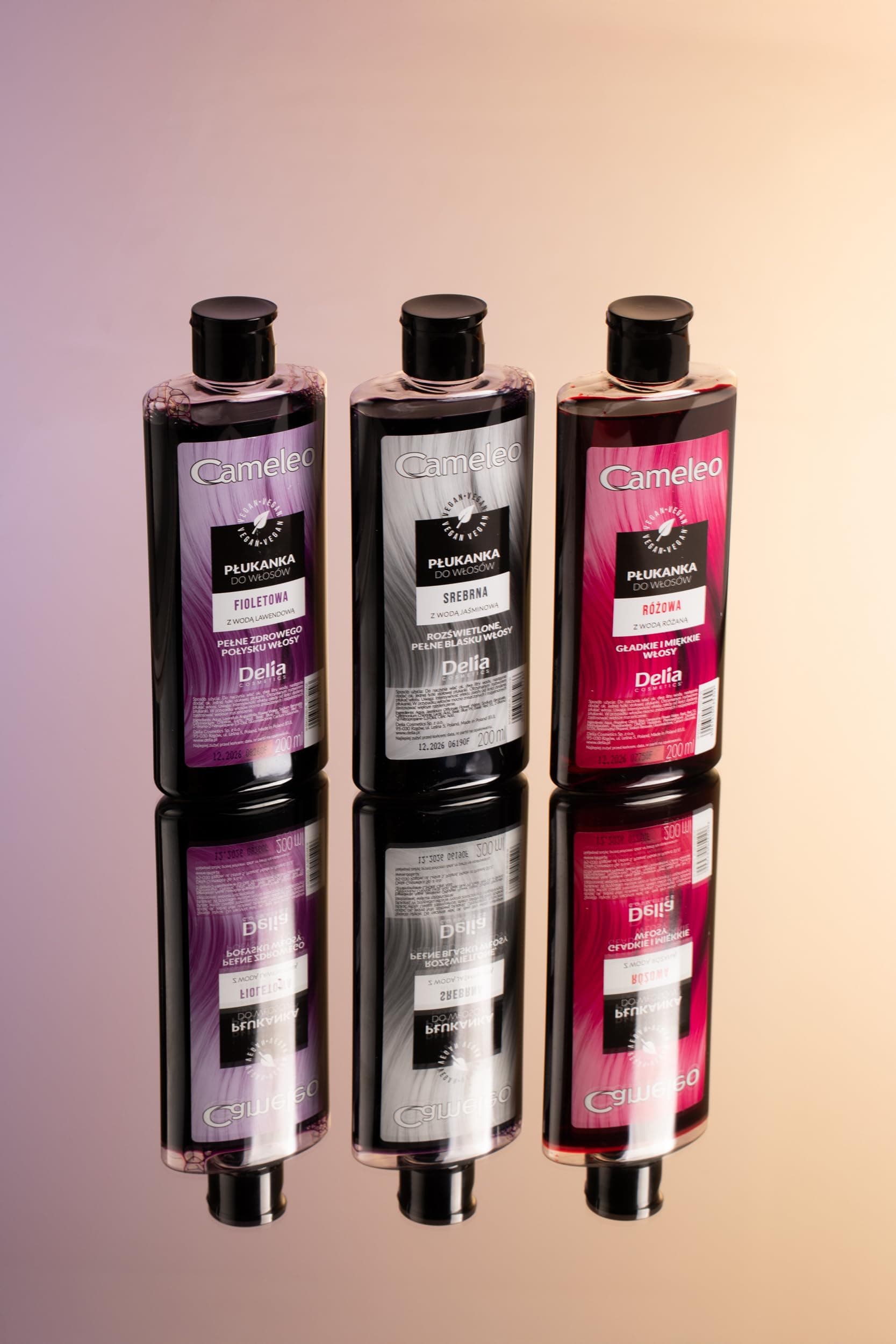 Cameleo - Silberner Haar-Toner mit Jasminwasser - glamouröse Farbtöne OHNE Gelbstich - semi-permanente Haarfarbe - für blondes, platinblondes & graues Haar - Haare Farbe & Pflege - parabenfrei - 200ml