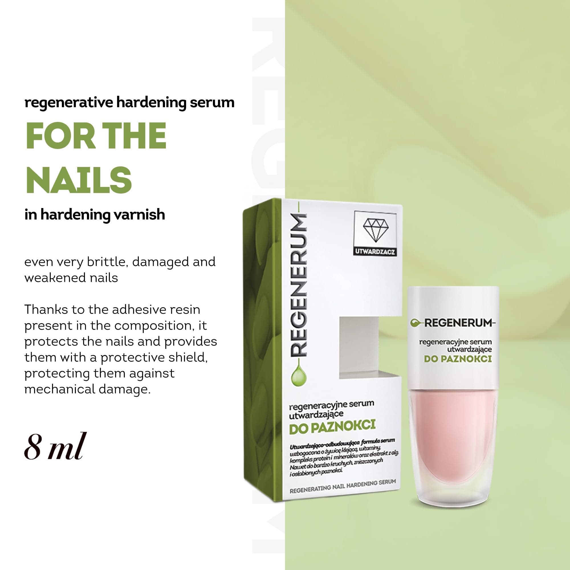 REGENERUM Härtend Nagelserum, 8ml