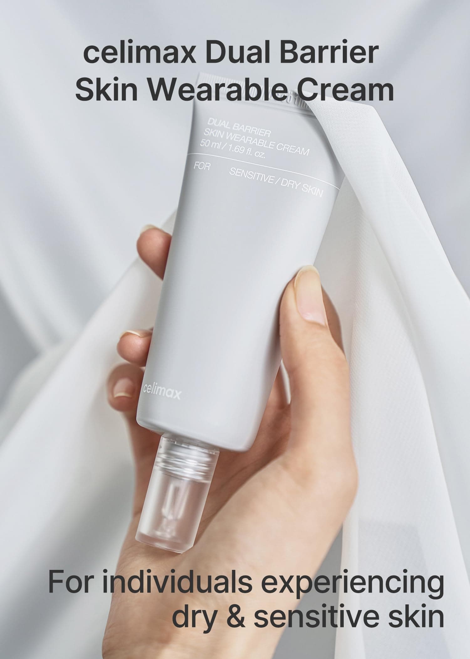 celimax Dual Barrier Skin Wearable Cream, 50ml