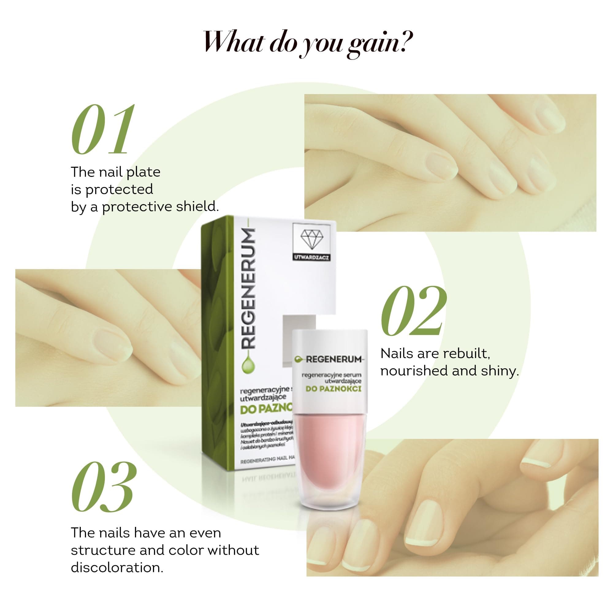 REGENERUM Härtend Nagelserum, 8ml