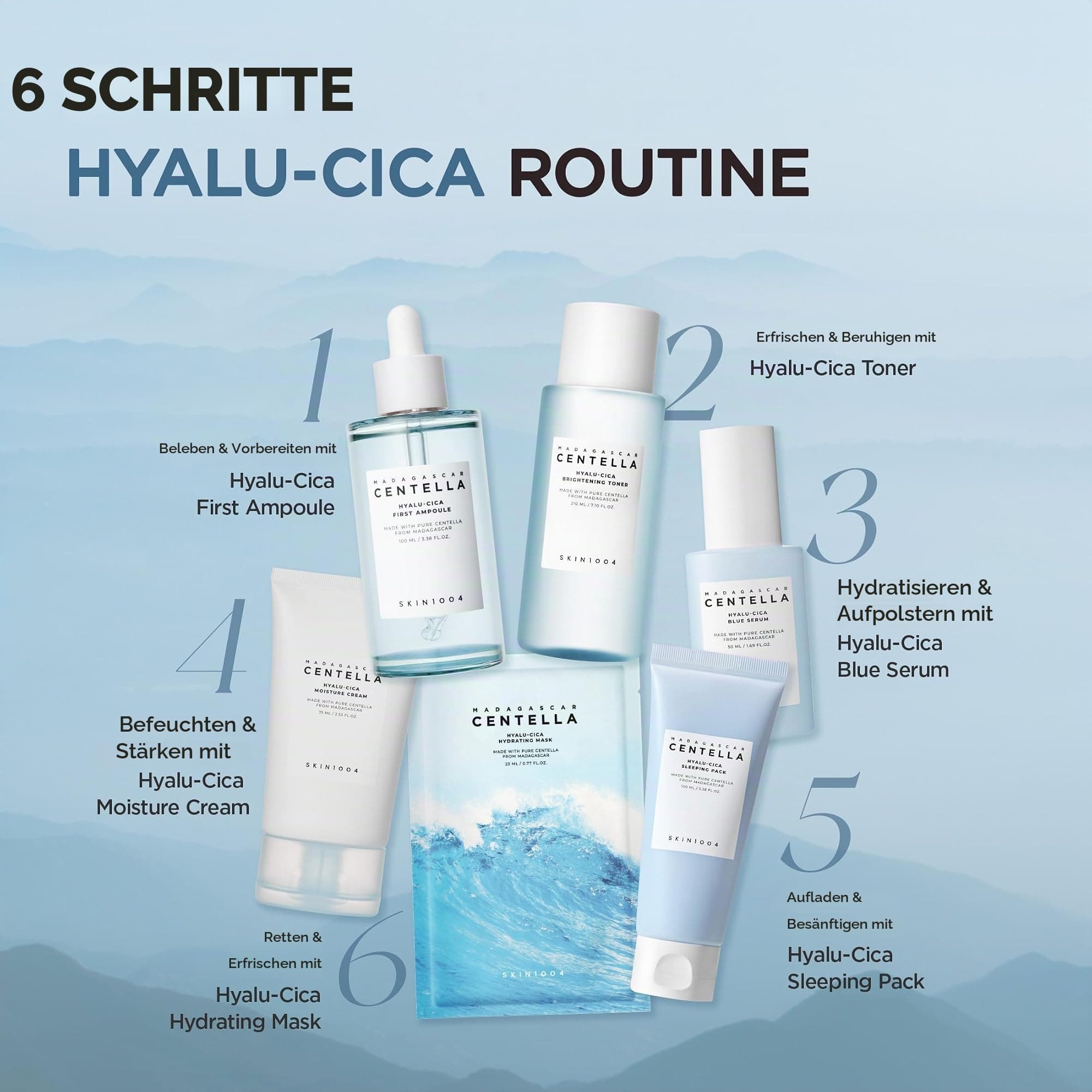 SKIN1004 Hyalu-CICA Blue Serum