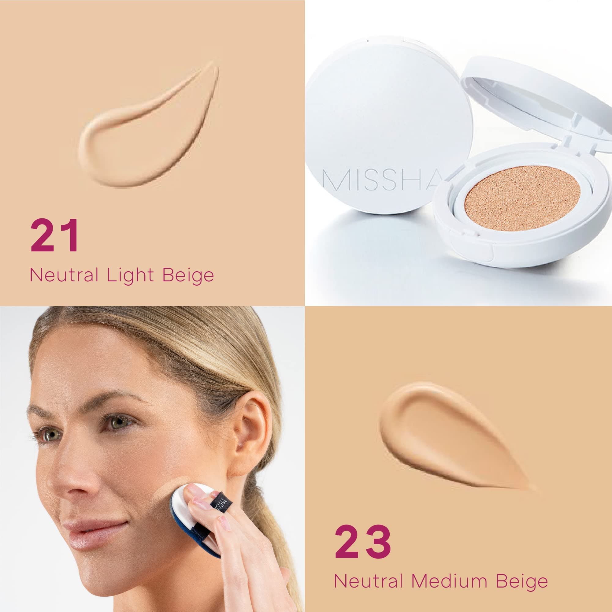 MISSHA Magic Cushion Foundation 23 Natural Beige