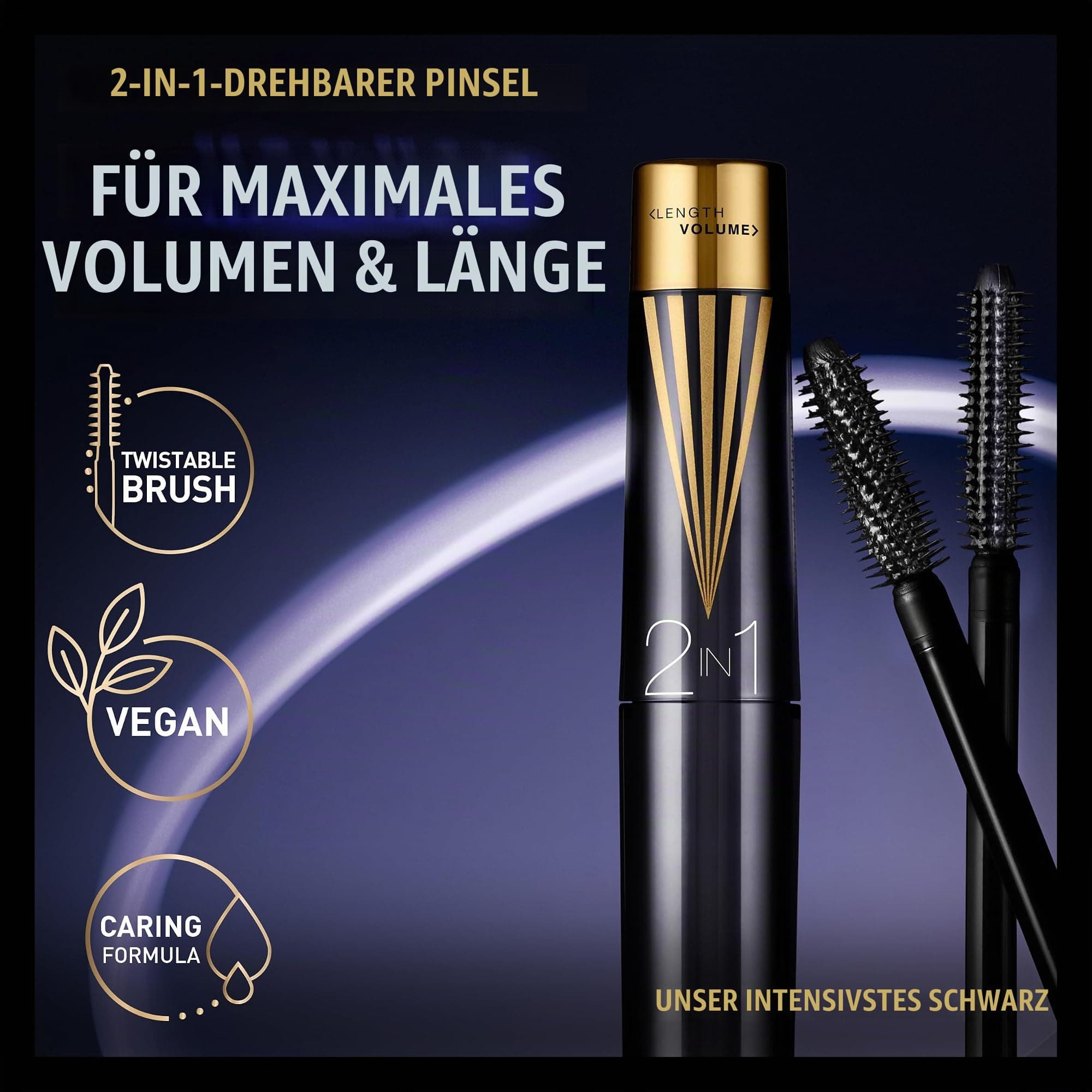Max Factor Masterpiece 2in1 Lash WOW skropstu tuša Fb. 003
