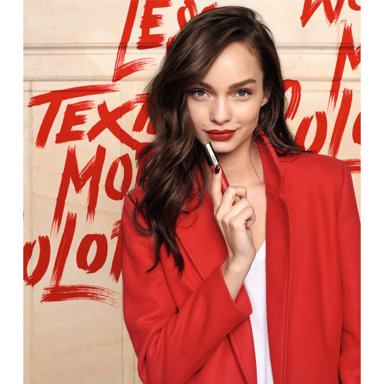 L'Oréal Paris Rouge Signature šķidrais matētais lūpu krāsa Nr. 115