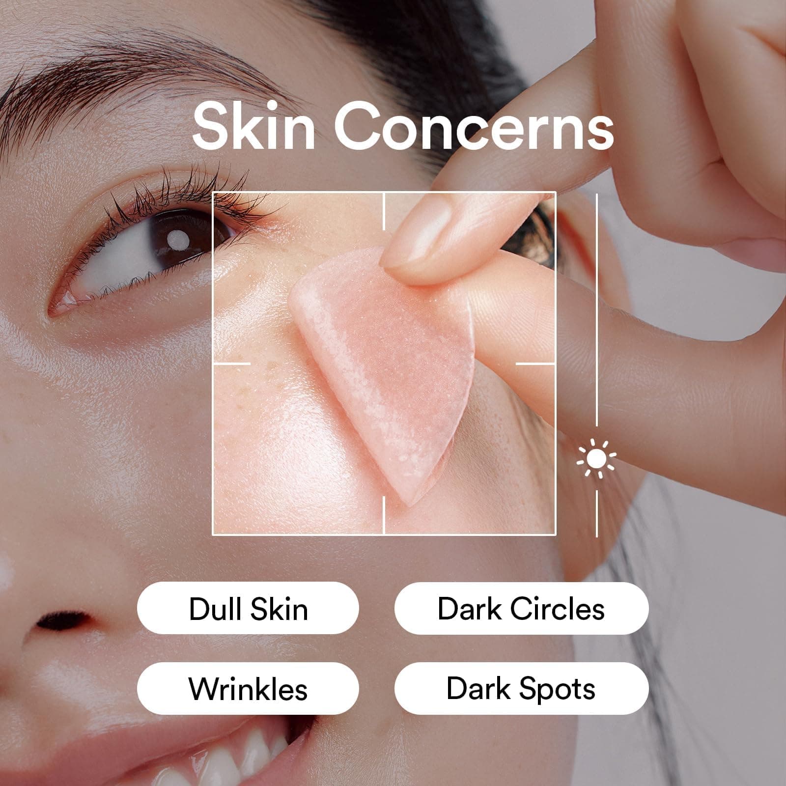 Abib PDRN Retinal Augenpatches für müde & geschwollene Augen mit Glow Jelly, Niacinamid, 60 Stück, Koreanische Hautpflege