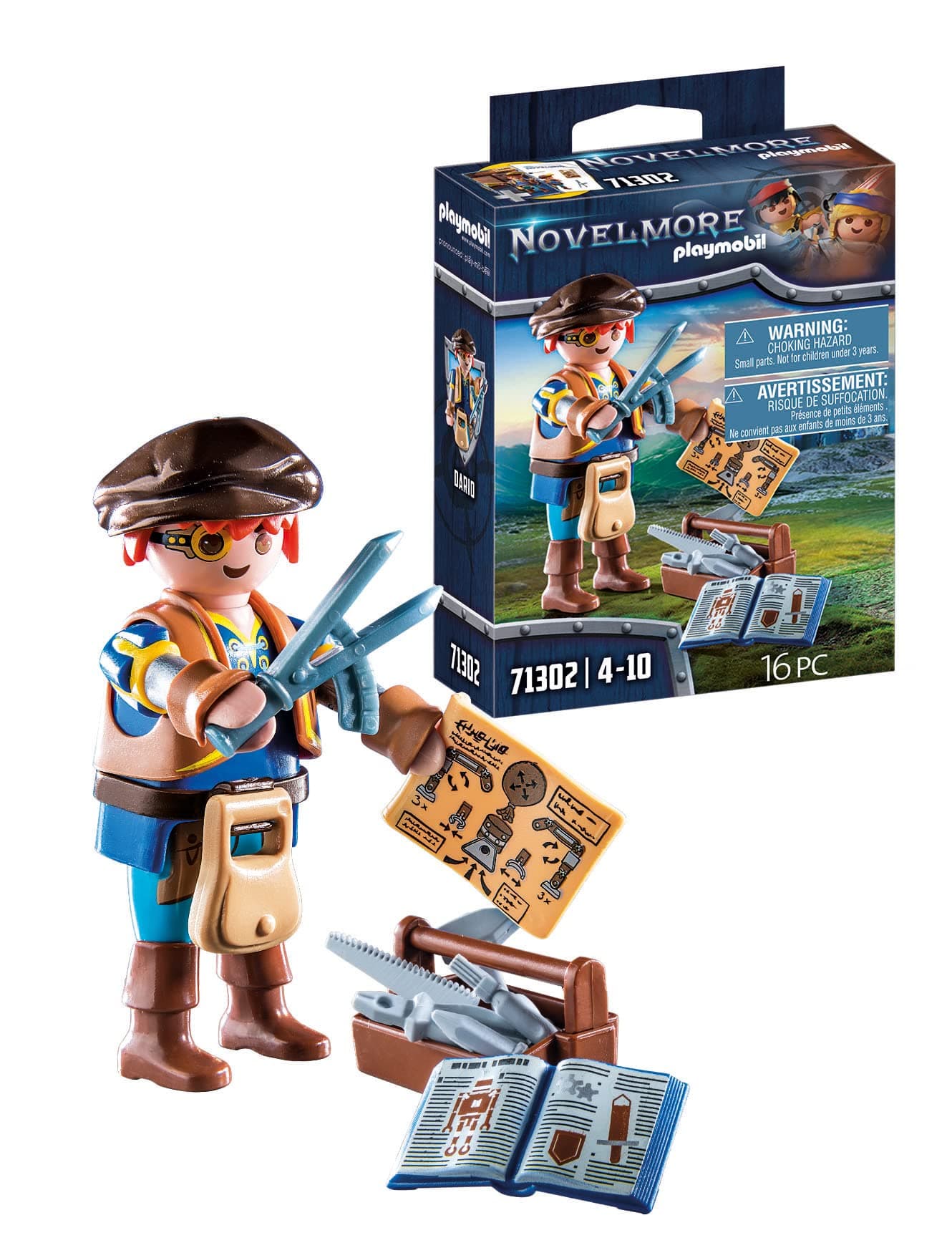 PLAYMOBIL Novelmore 71302 - Dario ar instrumentiem