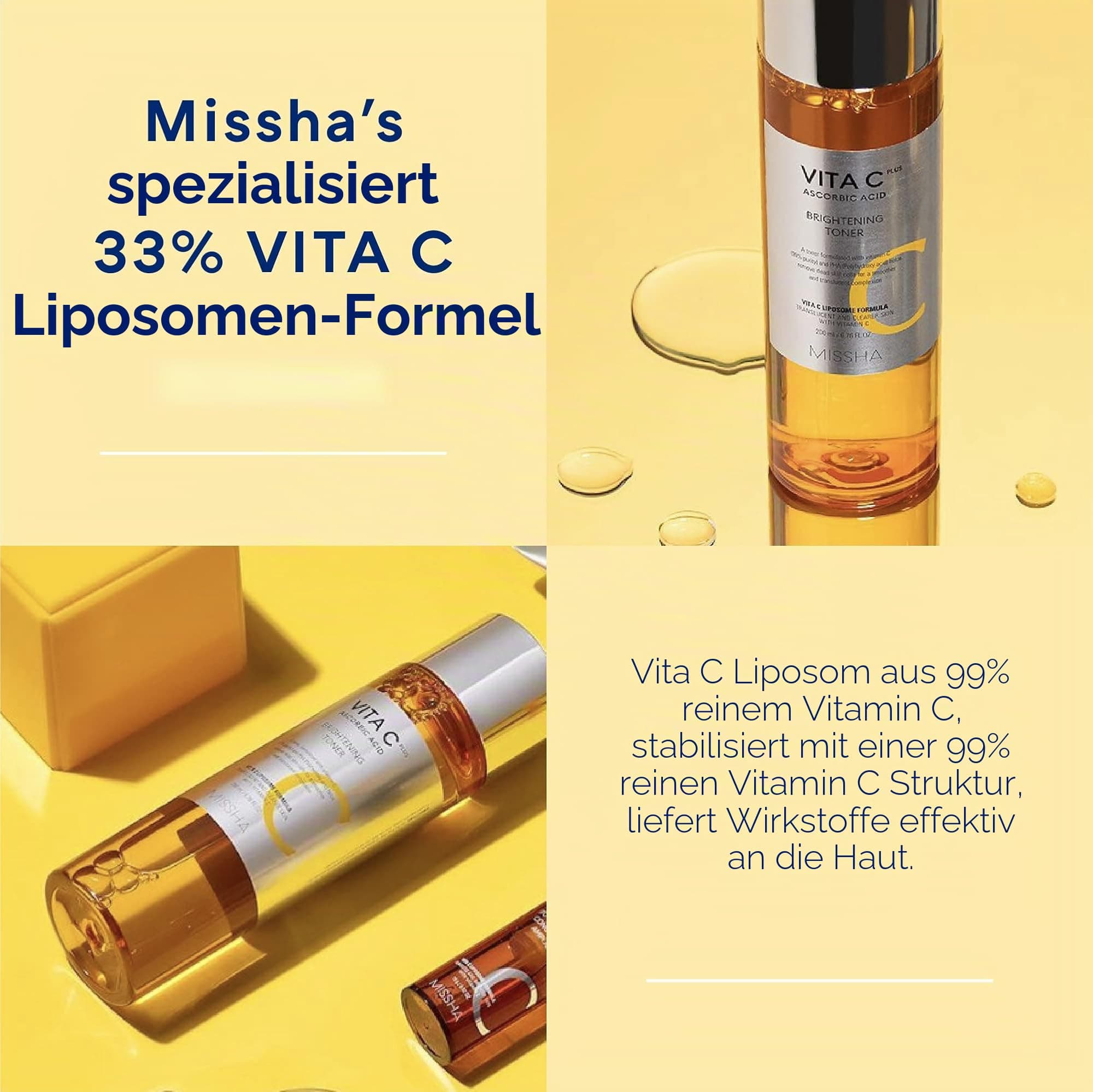 MISSHA Vita C Plus Brightening Toner 200ml