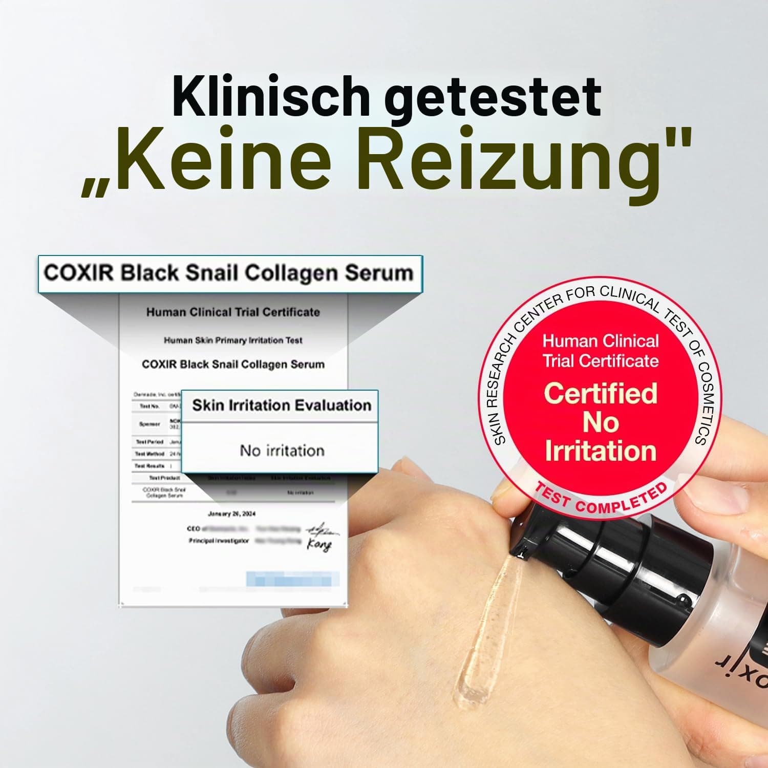 COXIR Black Snail Kollagen Serum 50ml