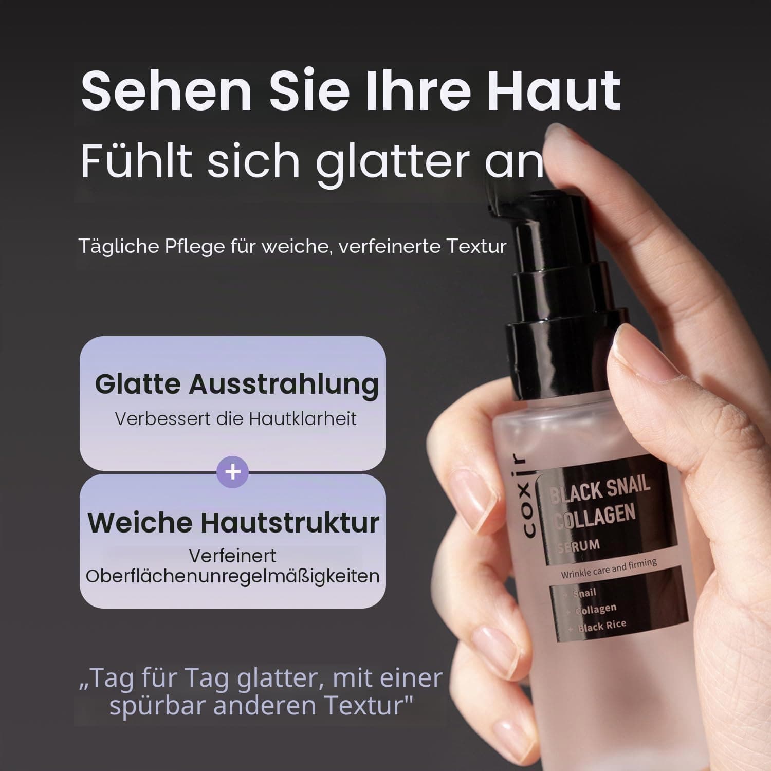 COXIR Black Snail Kollagen Serum 50ml
