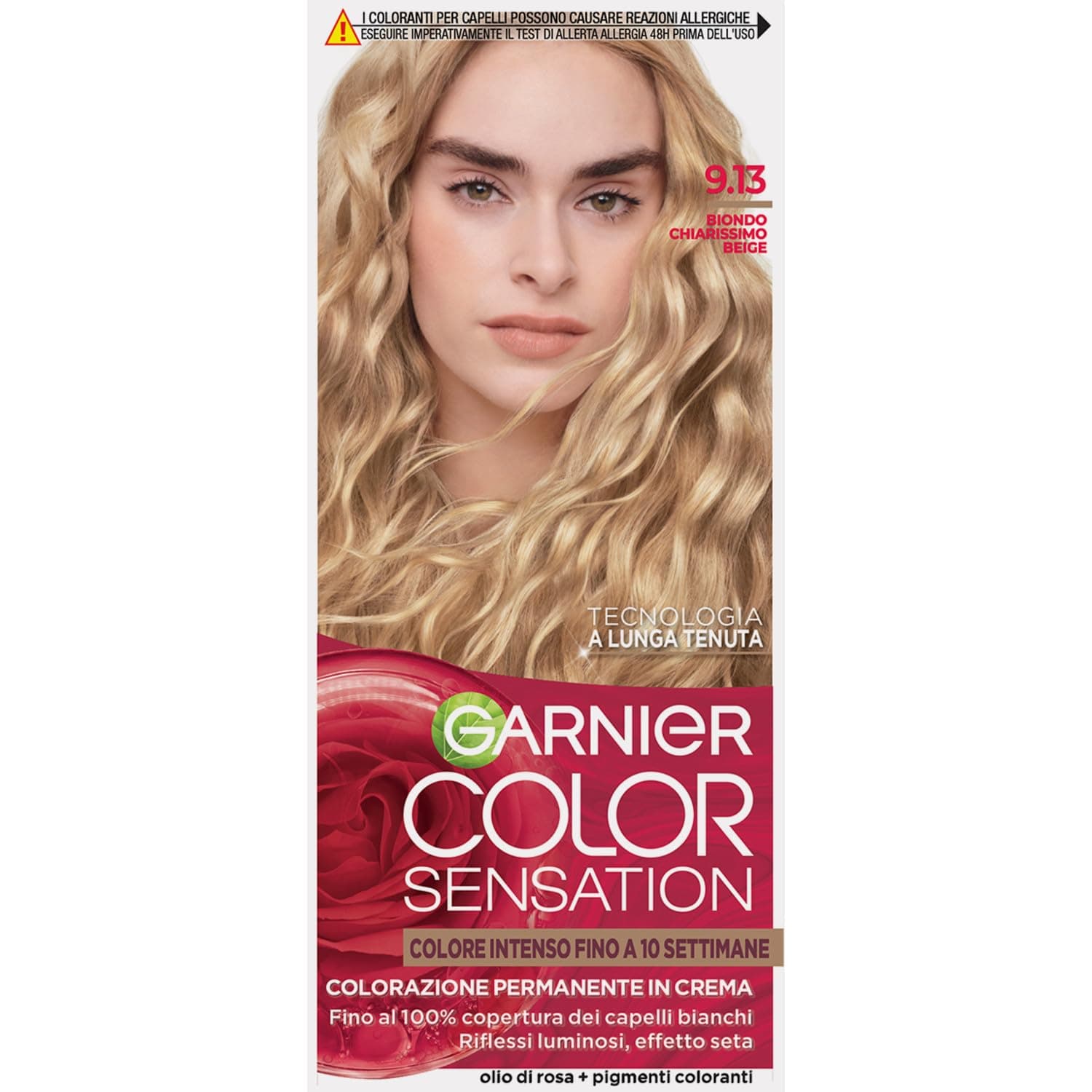 Garnier Color Sensation matu krāsa 9.13 Kristāliski Bēšs Gaiši Blonds