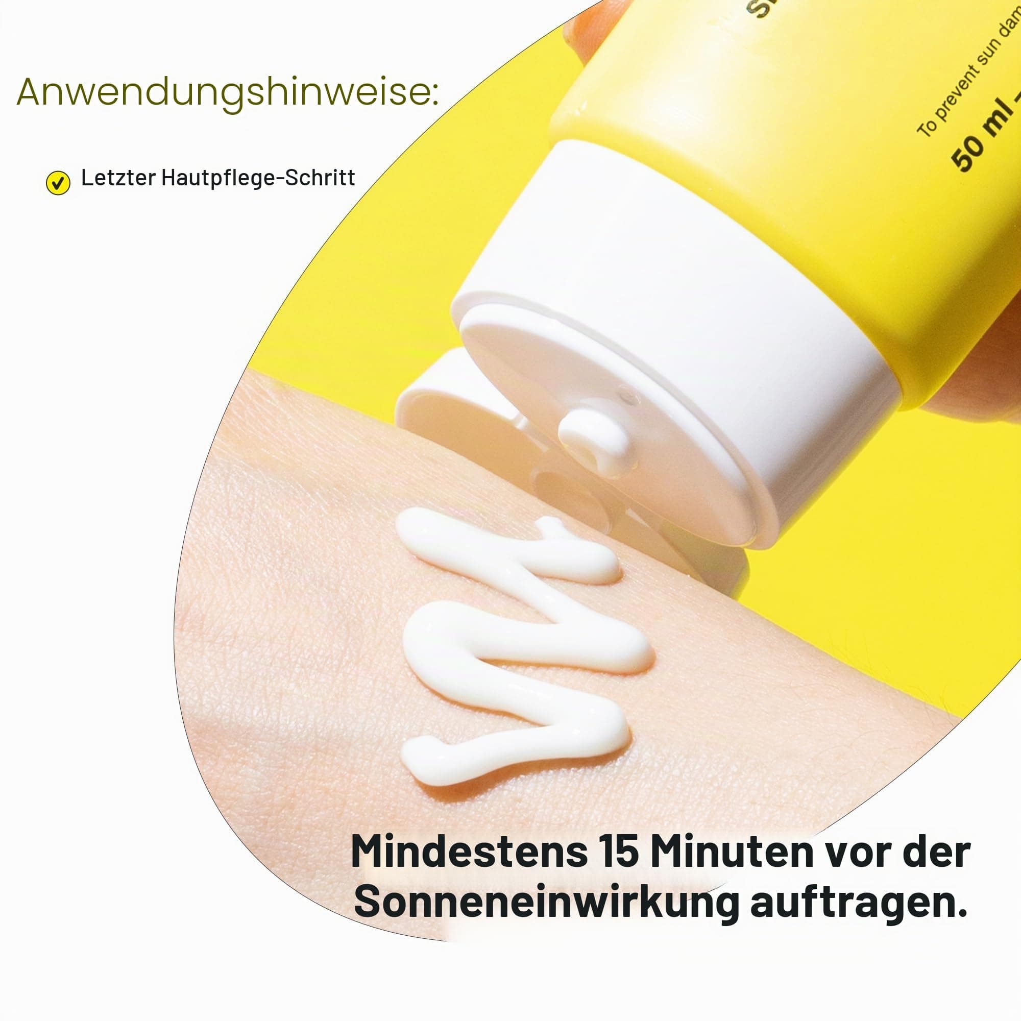 [TIAM] Niacinamīds SPF50+ PA++++ Sejas Sauļošanās Krēms