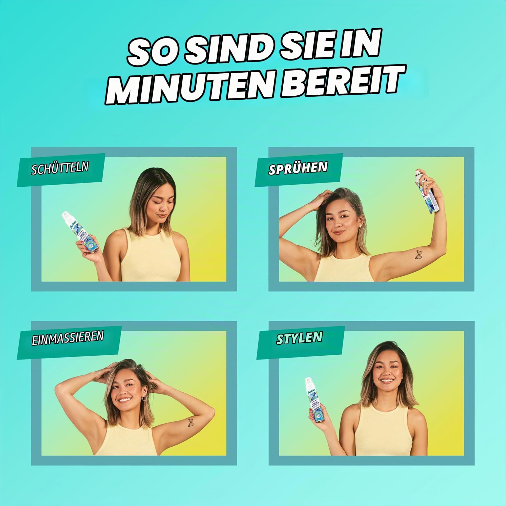 Batiste sausais šampūns Original 50 ml