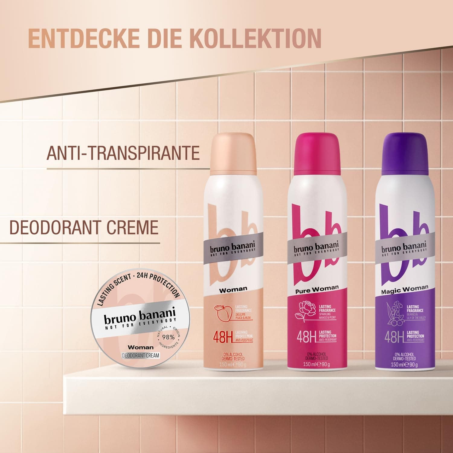 bruno banani Deo Creme Woman