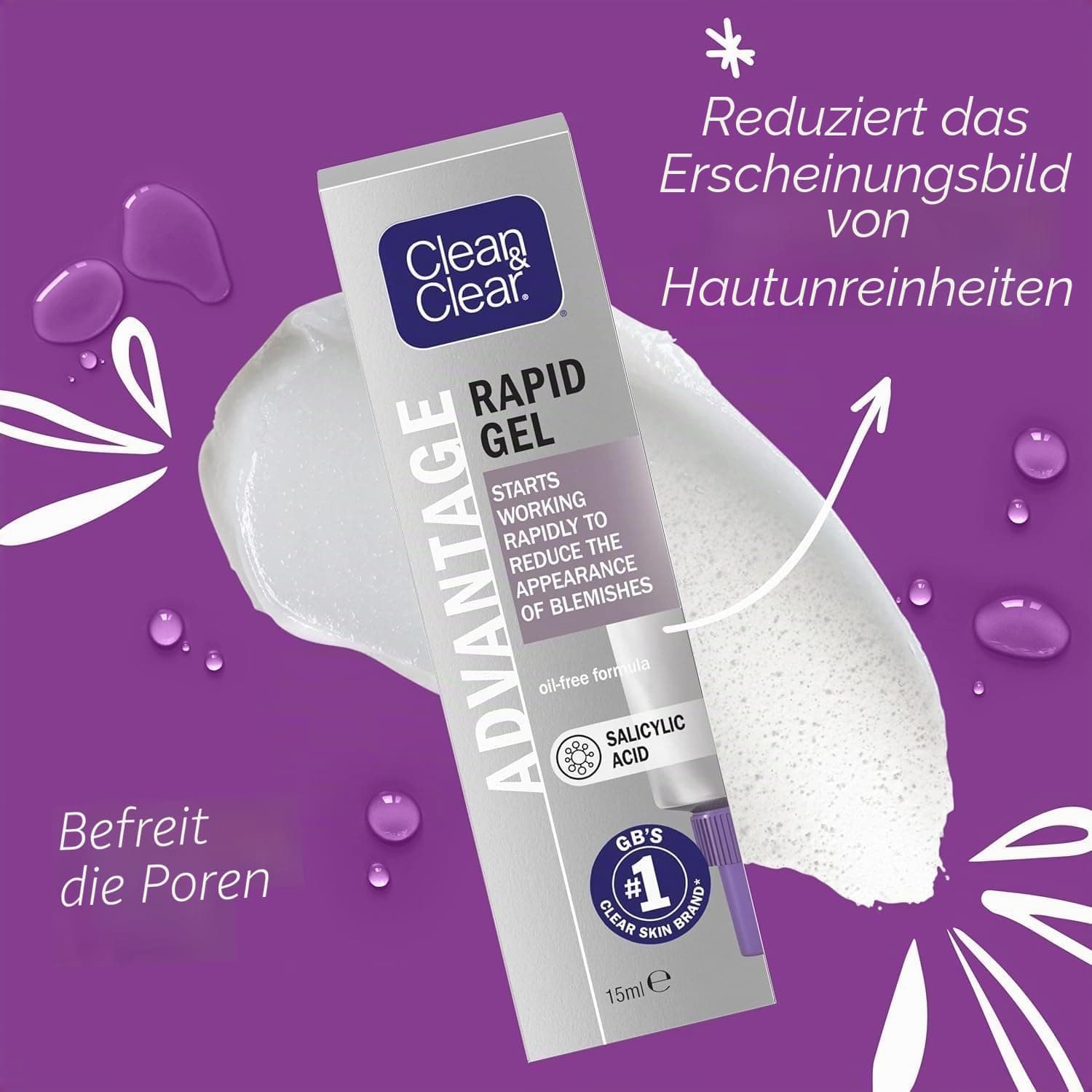 Clean & Clear Advantage Treatment Gel 15ml