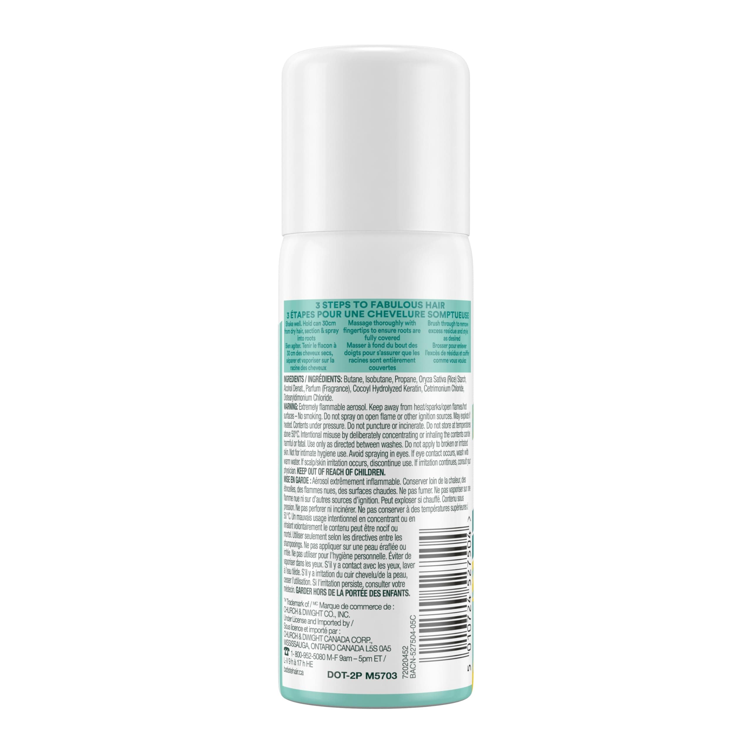 Batiste sausais šampūns Original 50 ml