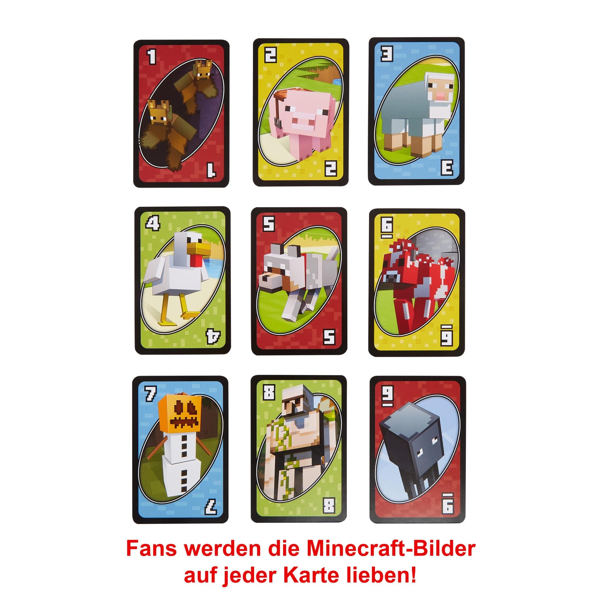 Mattel Games UNO Minecraft Edition