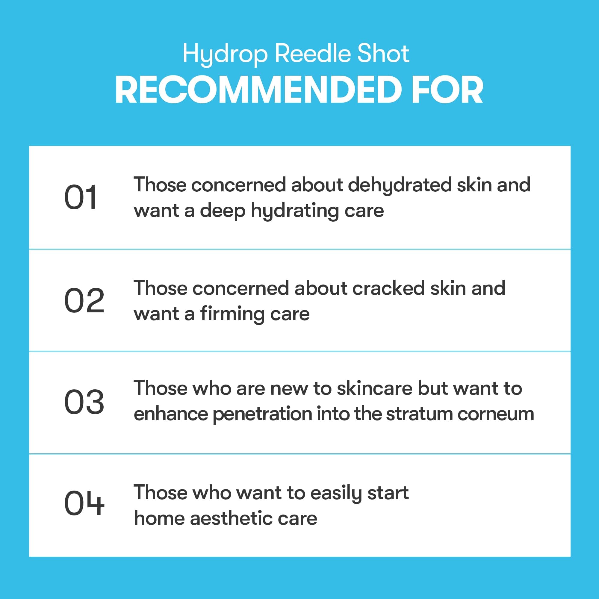 VT COSMETICS Hydrop Reedle Shot 100hL Serums