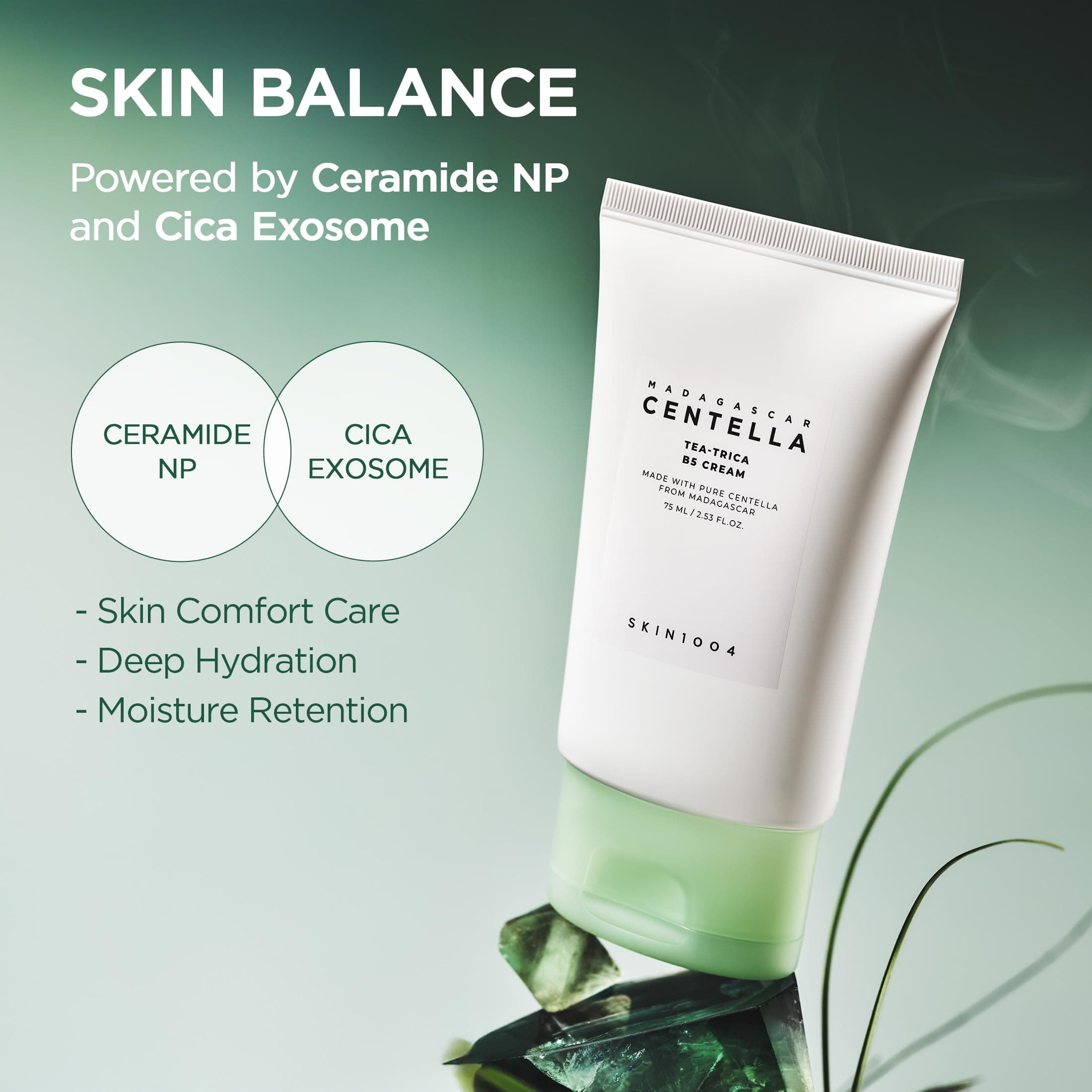 SKIN1004 Madagaskaras Centella Tea-Trica B5 krēms