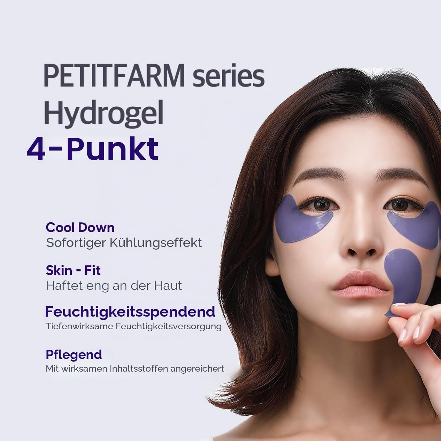 Petitfee Agave Cooling Hydrogel Augenmaske (30)