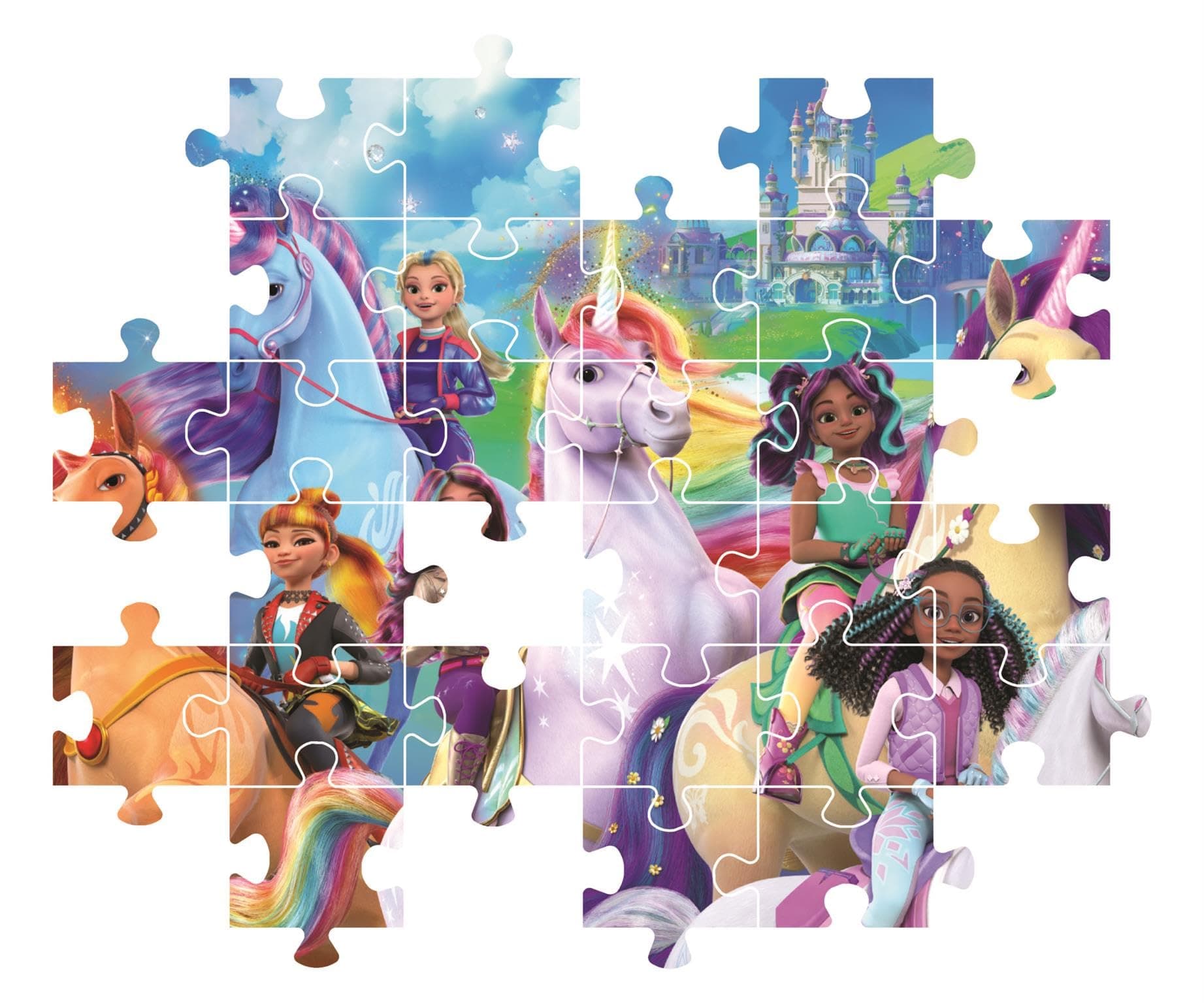 Clementoni 180 SUPER Unicorn ACADEMY 2025 – Puzzle