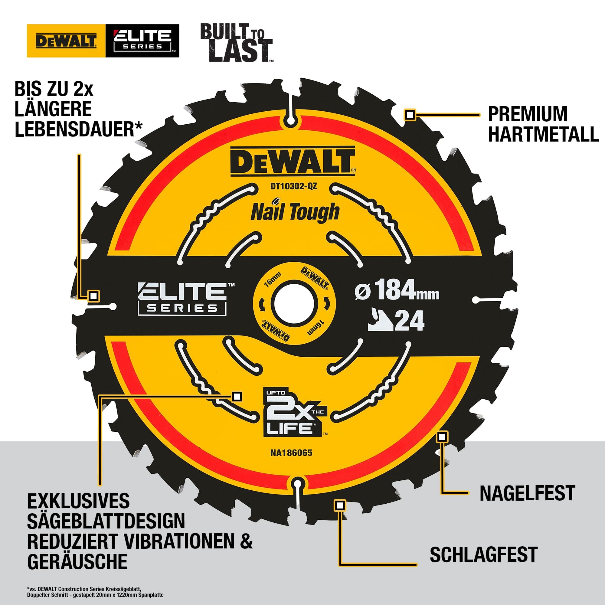 DEWALT ripzāģa asmens DT10302