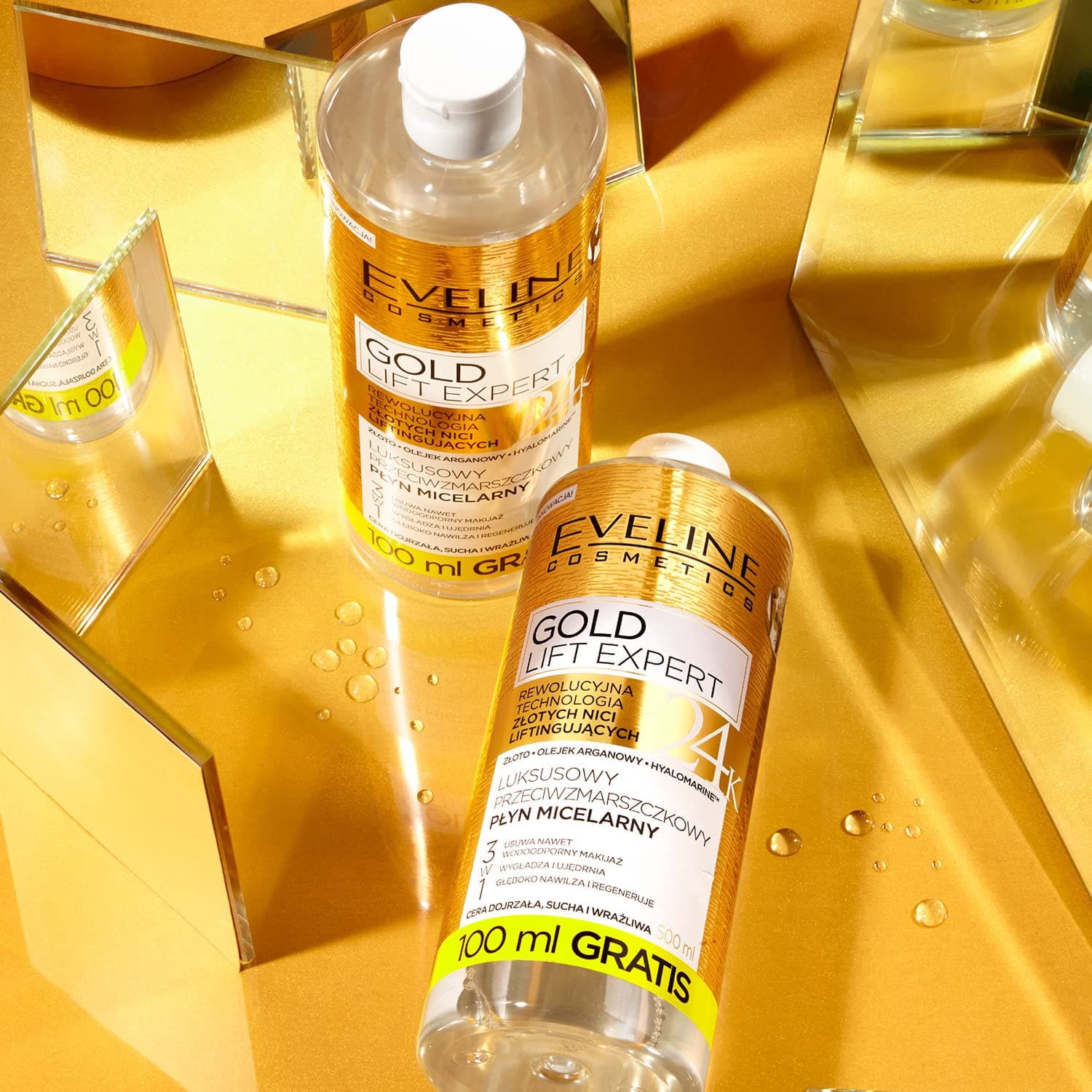 Eveline Cosmetics Gold Lift Expert Micelārais Ūdens