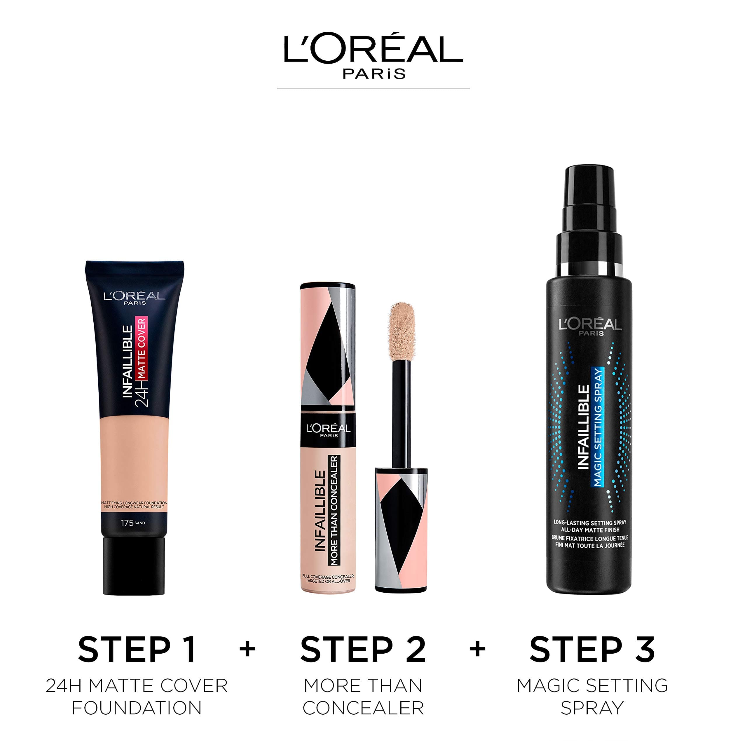 L'Oréal Paris Infaillible 24H Matte Cover 385 Cacao Foundation