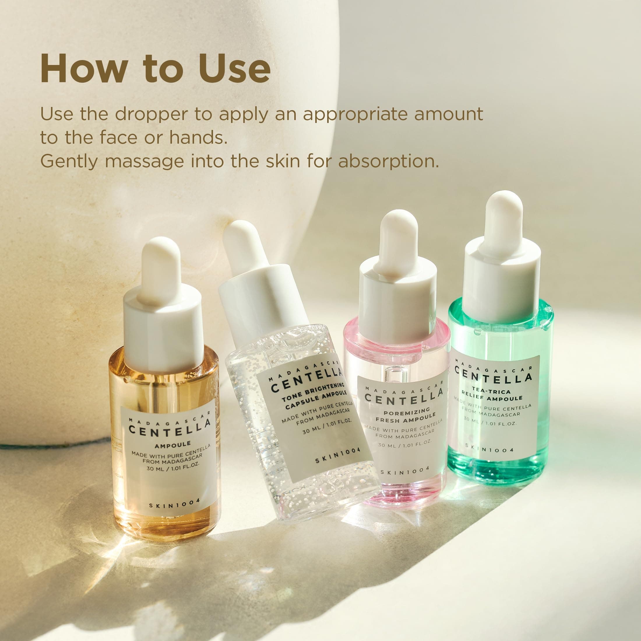 SKIN1004 Madagascar Centella Ampoule Kit 30mlx4