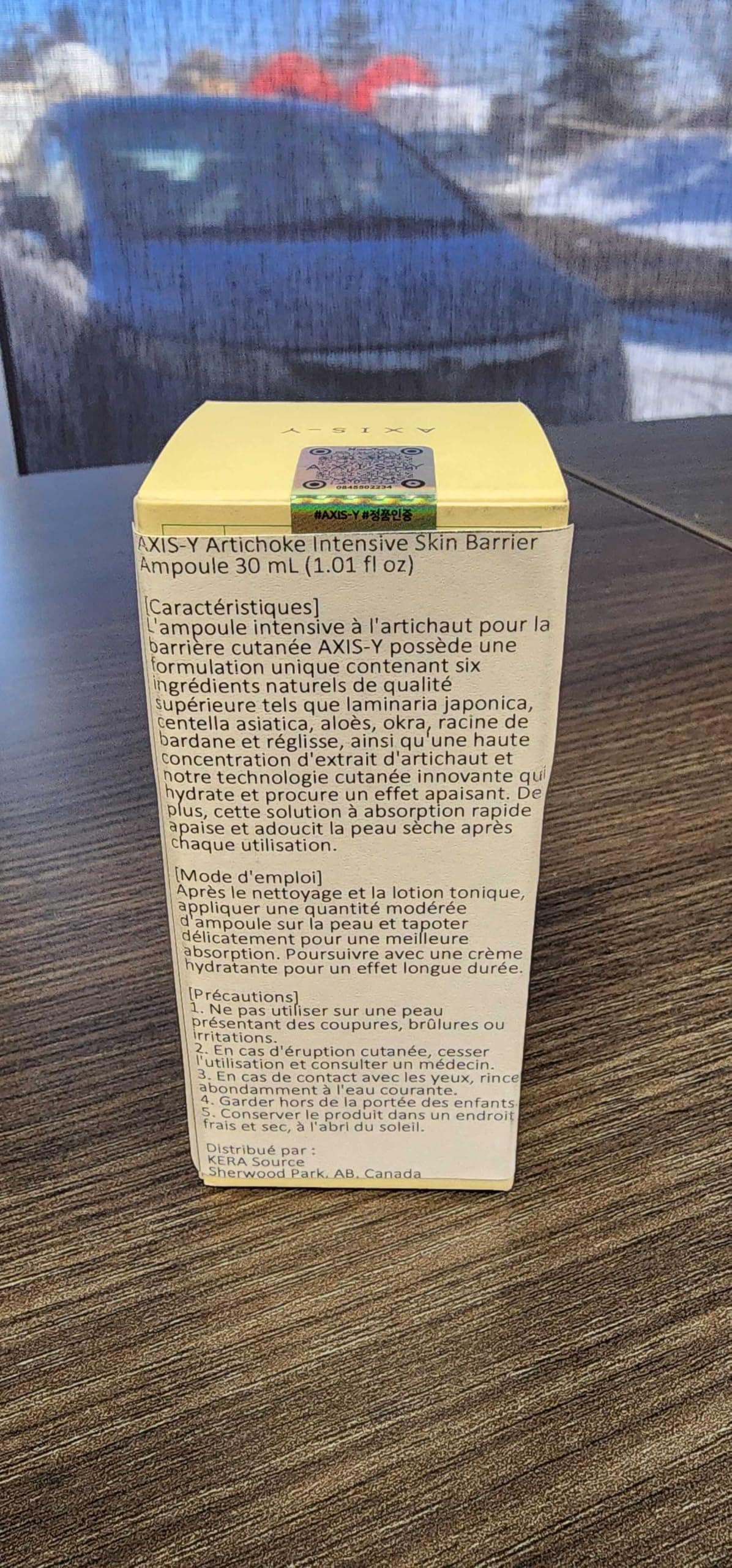 [AXIS-Y] Artichoke Intensive Skin Barrier Ampoule 30ml