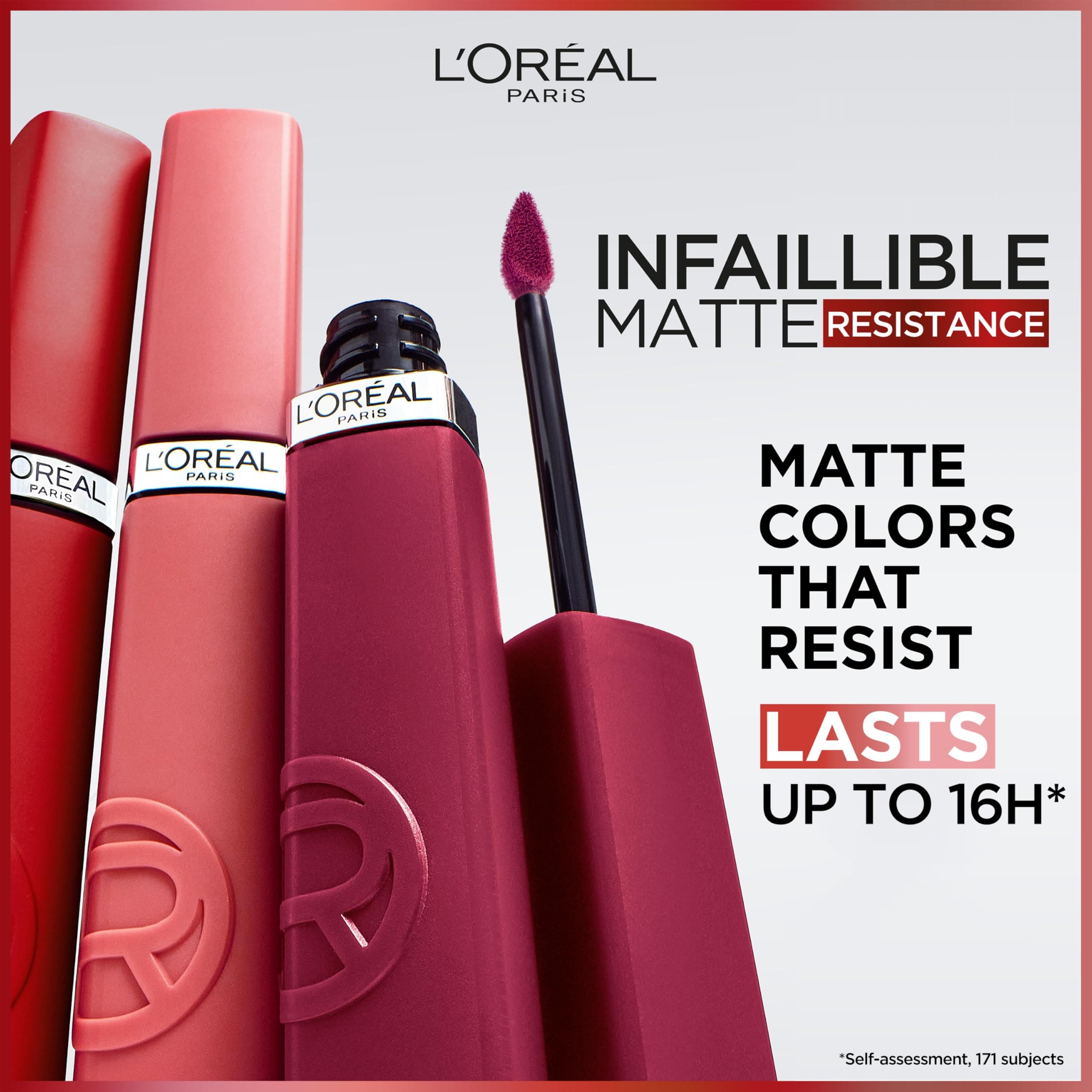 L'Oréal Paris Infaillible Matte Resistance lūpu krāsa, Nr. 420 Le Rouge Paris