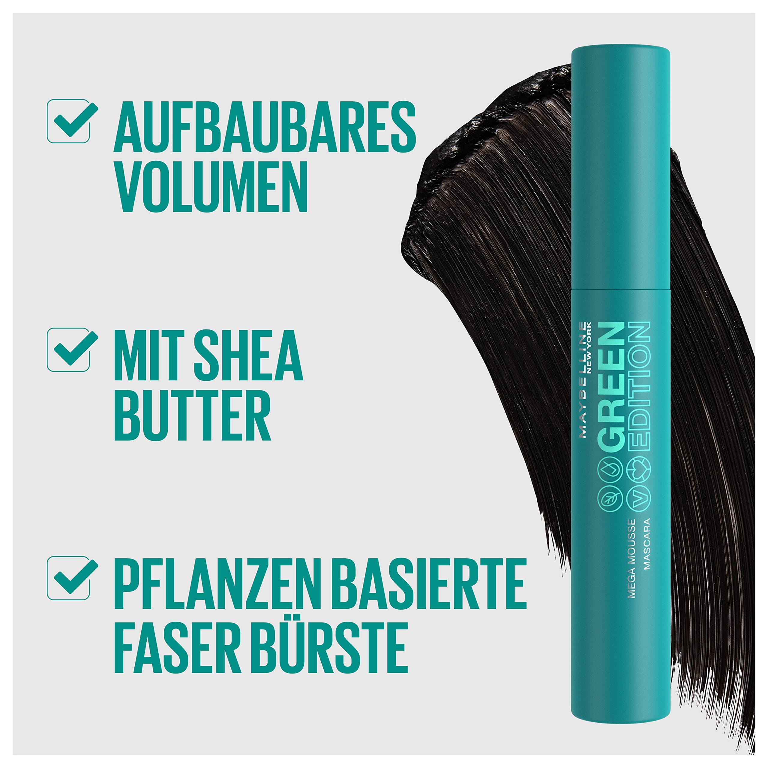 Maybelline New York Green Edition Mega Skropstu tuša