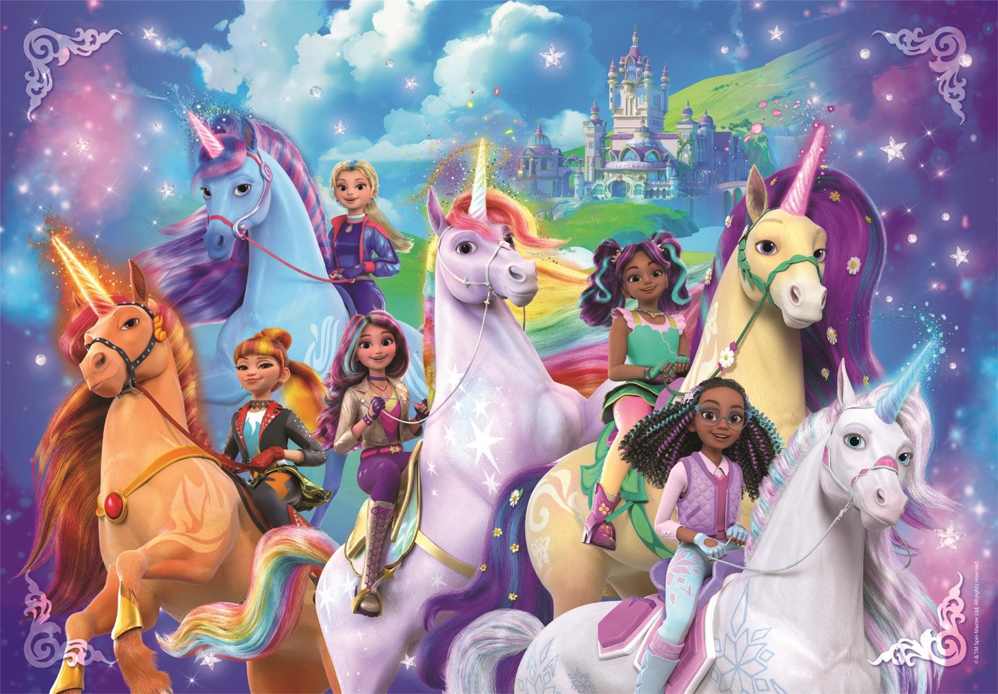 Clementoni 180 SUPER Unicorn ACADEMY 2025 – Puzzle