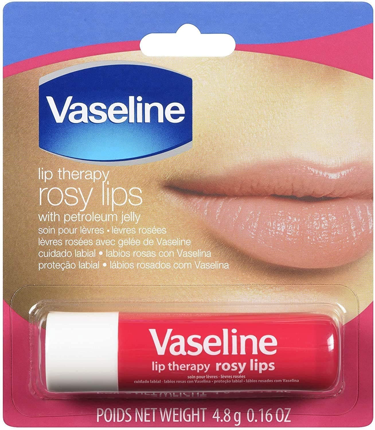 Vaseline Lip Therapy Rosy lūpu balzams