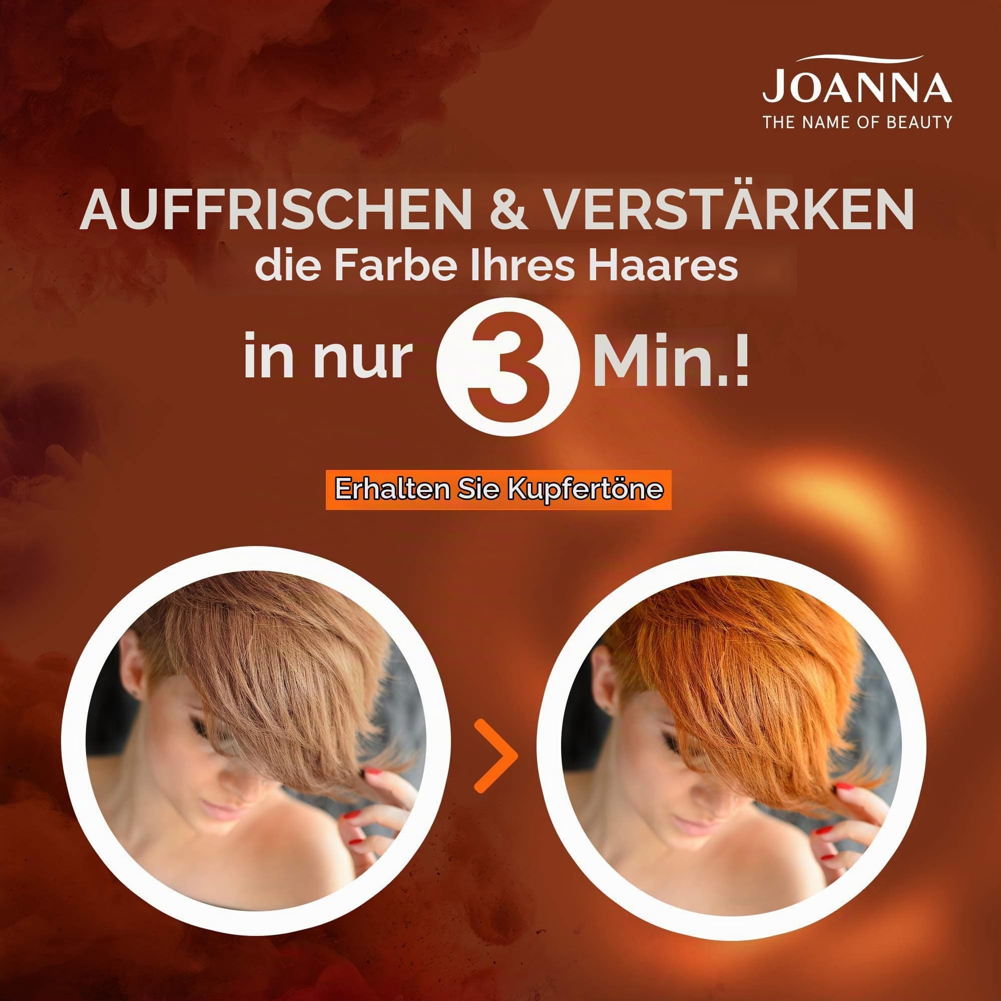 JOANNA Ultra Color Conditioner für rote und kupferne Haartöne 100 ml