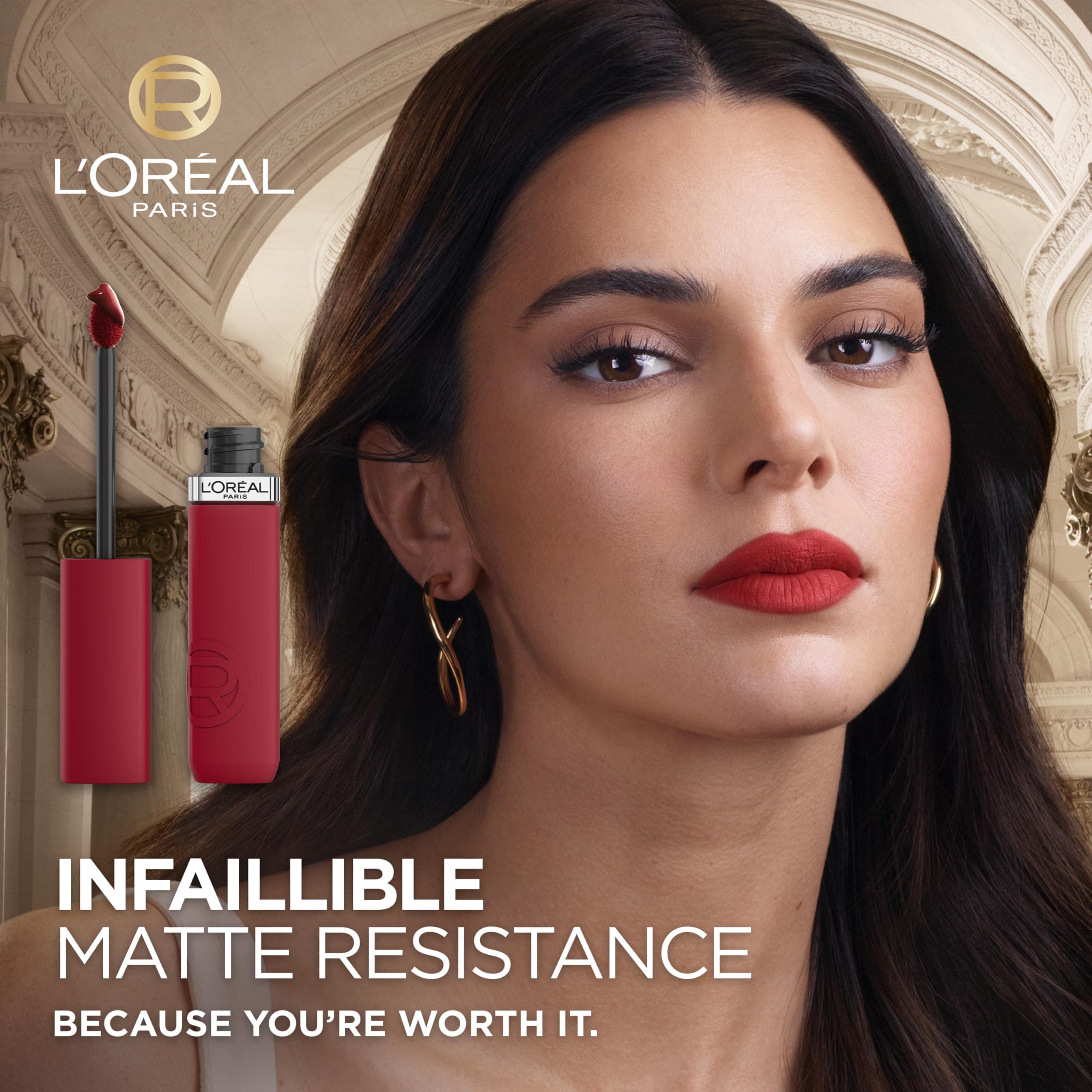 L'Oréal Paris Infaillible Matte Resistance lūpu krāsa, Nr. 420 Le Rouge Paris