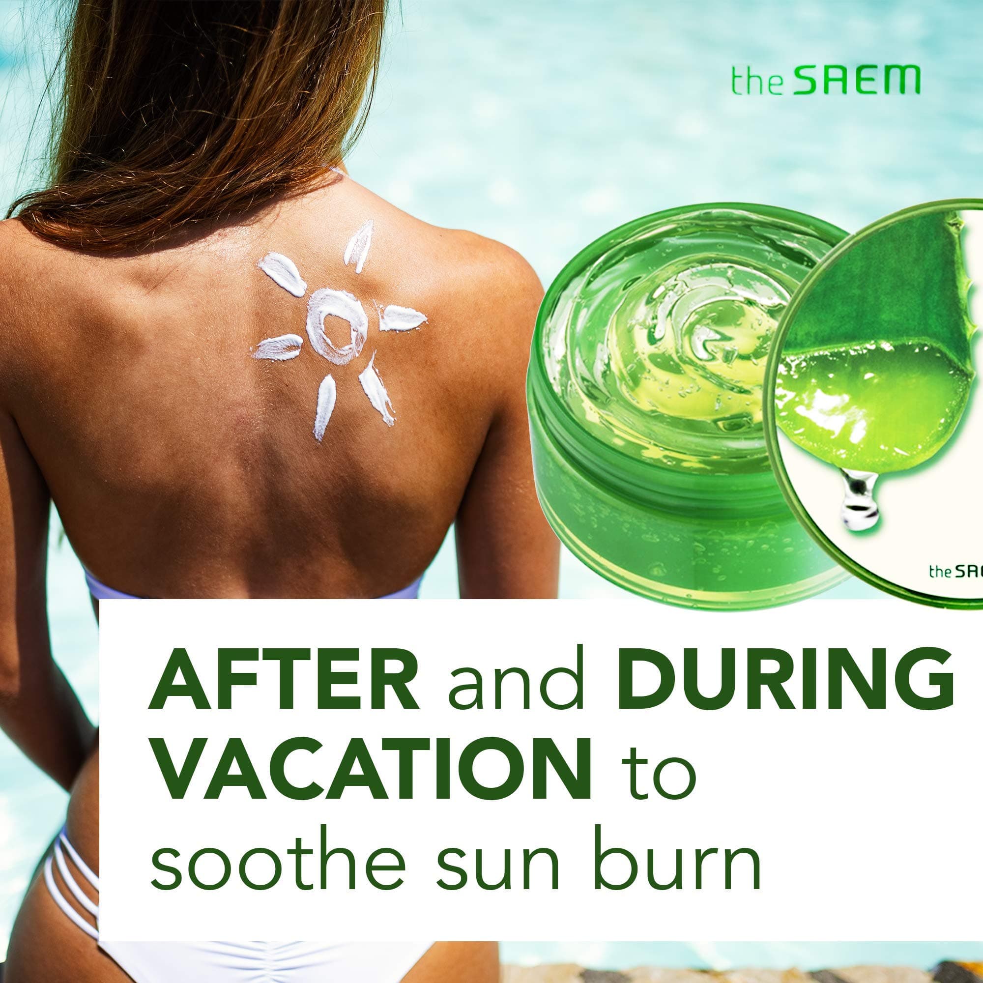 the SAEM Aloe Vera Gel 100%