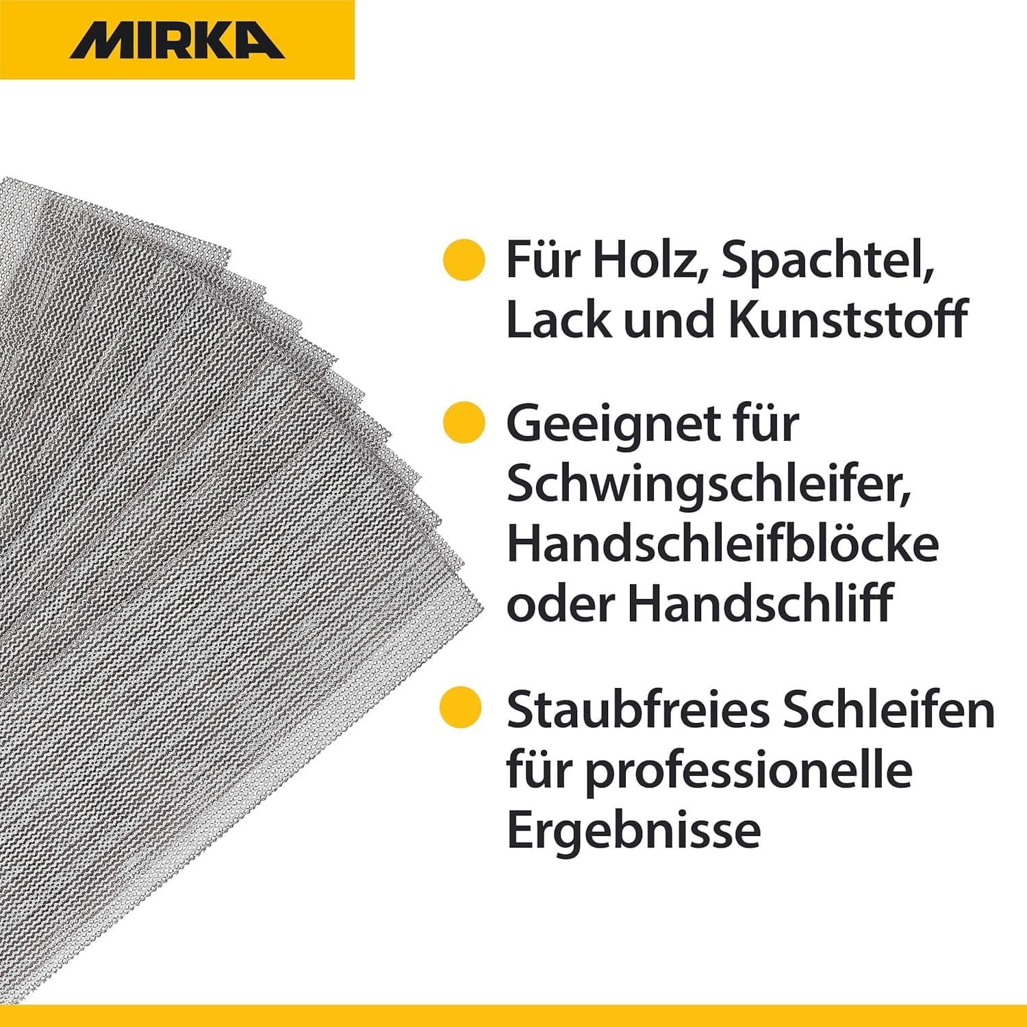 Mirka Abranet slīppapīra strēmeles 80x230 mm Klett P240, 10 gab.