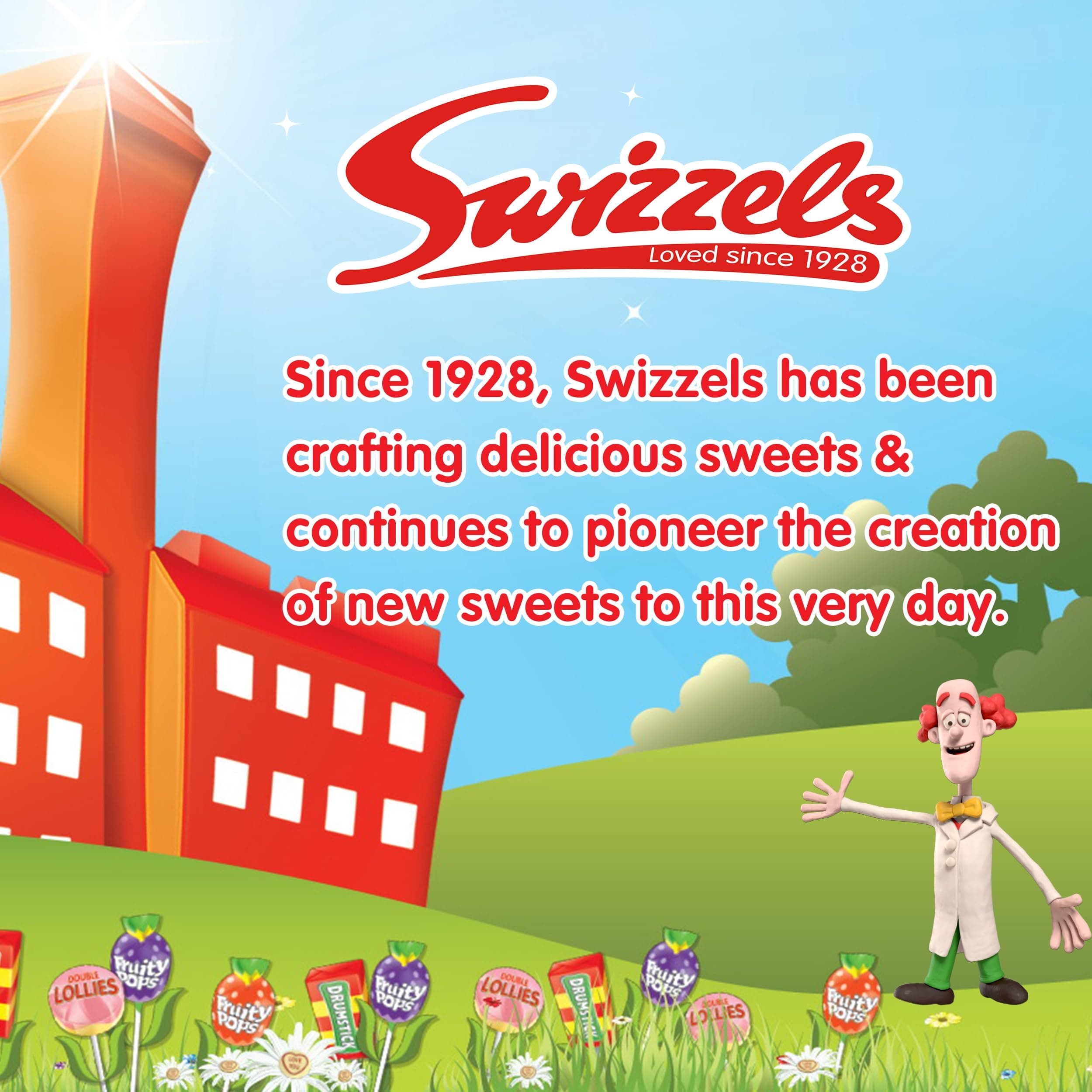 Swizzels Originell Love Hearts - Konfektes 127G