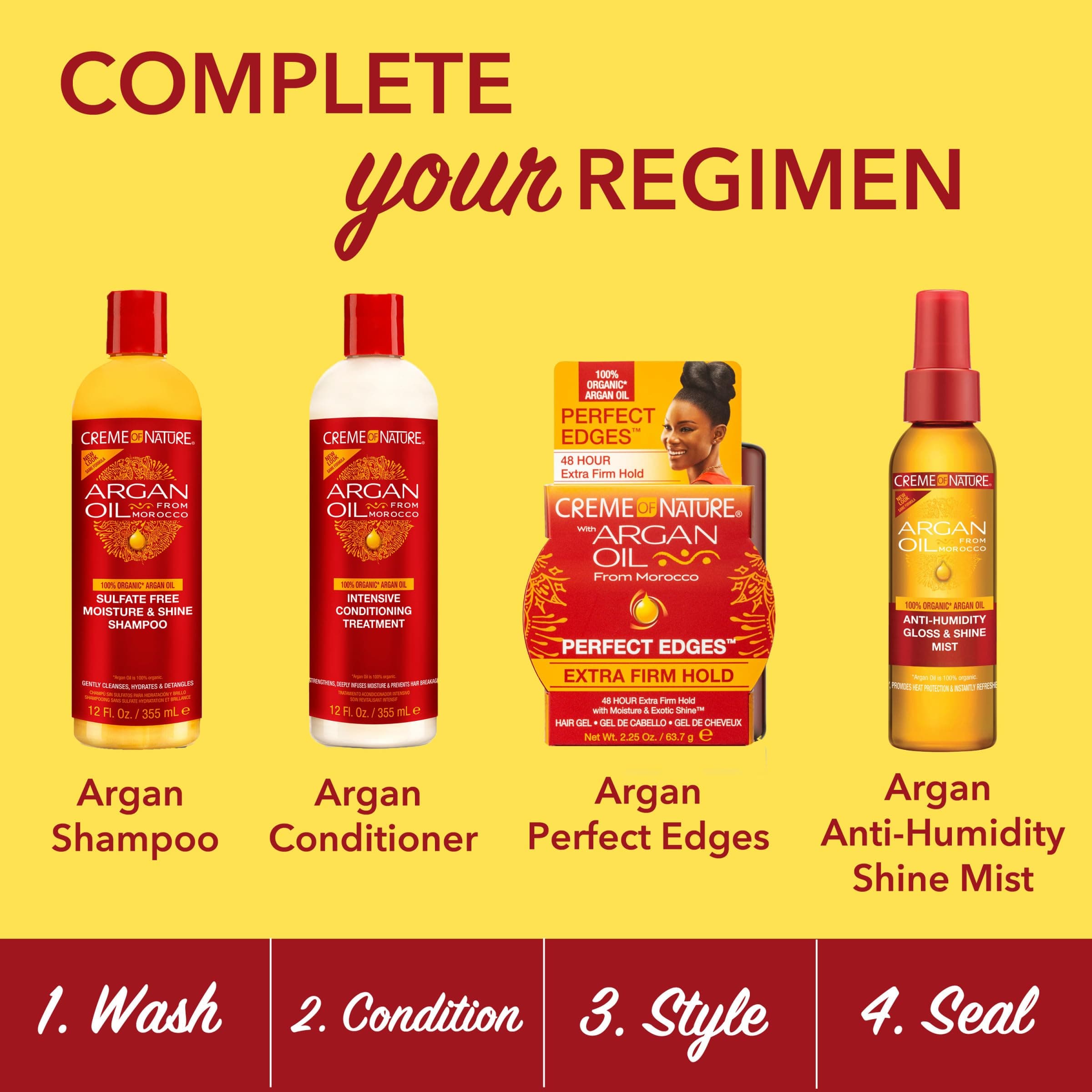 Creme of Nature Argan Oil Edges Styling Gel